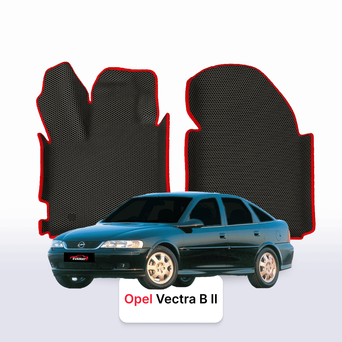 Autokoberce EVAMATS pro Opel Vectra B 2 gen 1995-2002 rok LIFTBACK