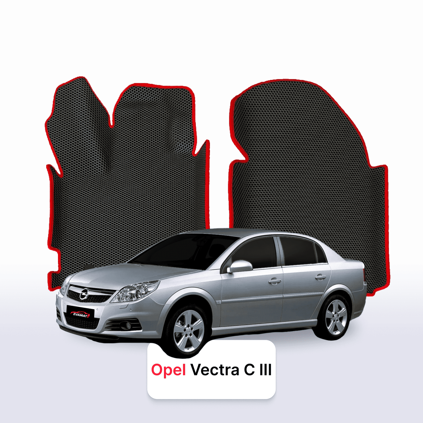 Autokoberce EVAMATS pro Opel Vectra C 3 gen 2002-2008 rok výroby SEDAN