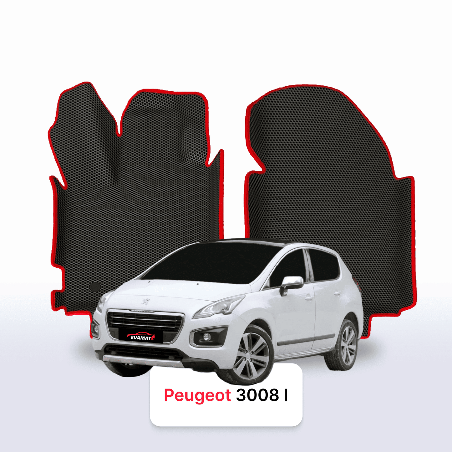 Autokoberce EVAMATS pro Peugeot 3008(MT) 1 gen 2009-2016 SUV
