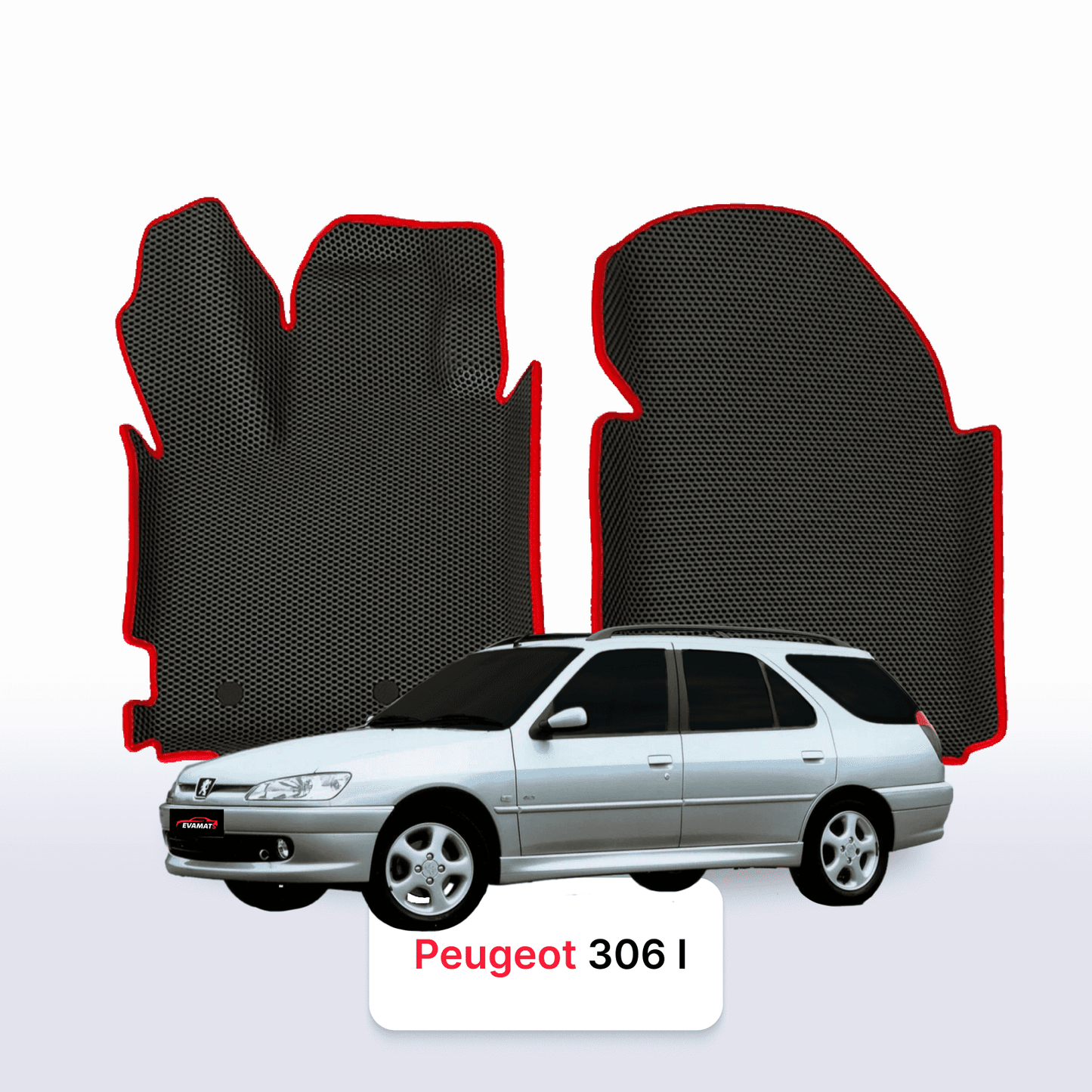 Autokoberce EVAMATS pro Peugeot 306(MT) 1 gen 1993-2002 rok STATION WAGON