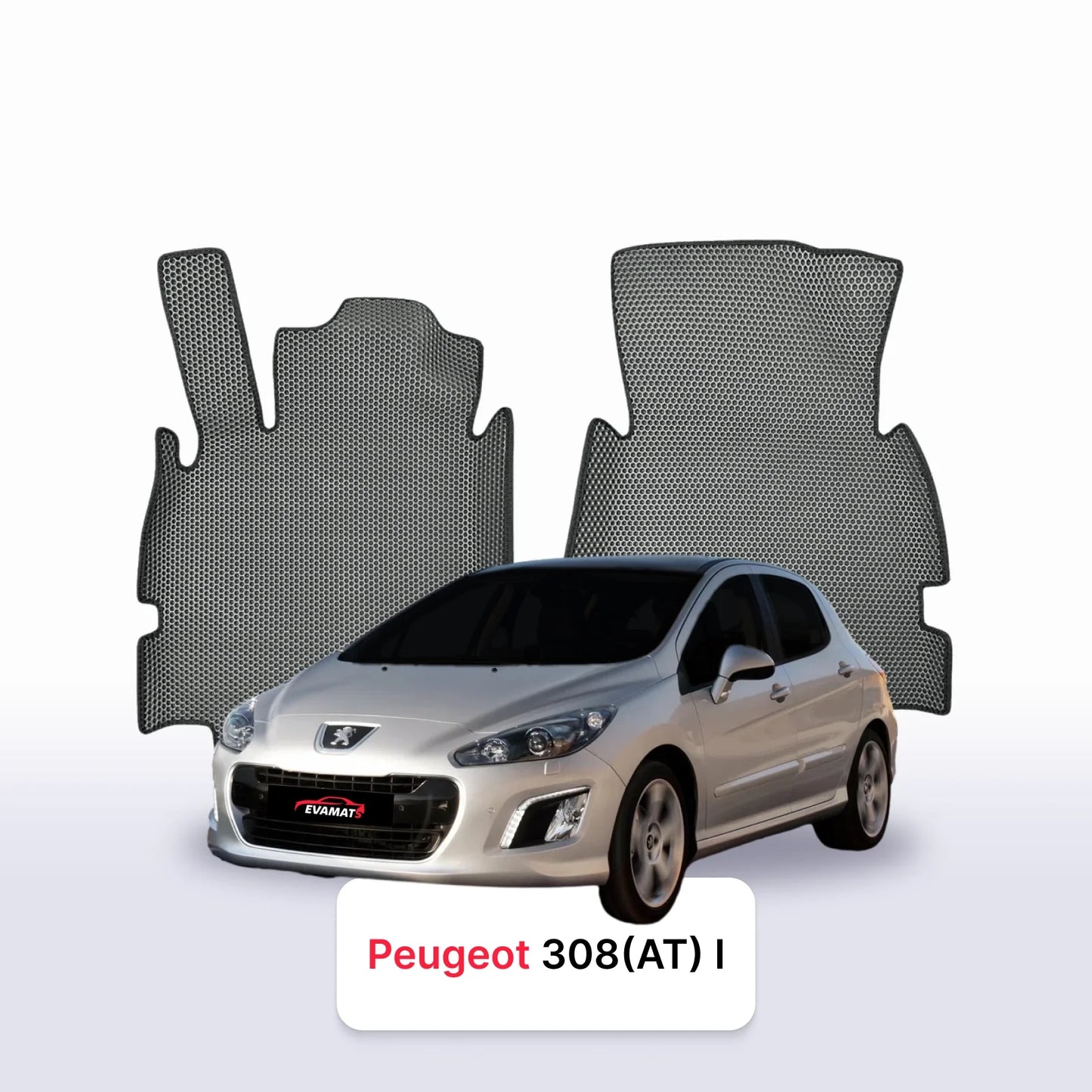 Autokoberce EVAMATS pro Peugeot 308(AT) 1 gen 2007-2015 rok HATCHBACK 5dv.
