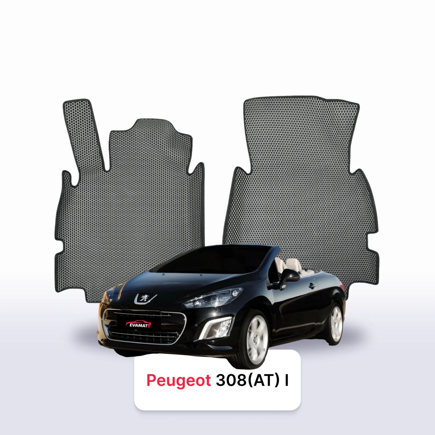 Autokoberce EVAMATS pro Peugeot 308(AT) 1 gen 2007-2015 rok CABRIO
