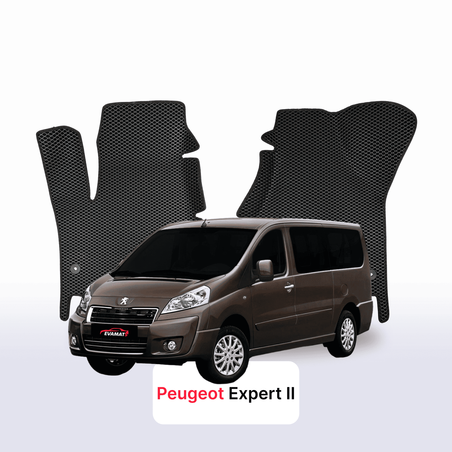 Autokoberce EVAMATS pro Peugeot Expert(MT) 2 gen 2007-2016 rok MINIVAN LONG