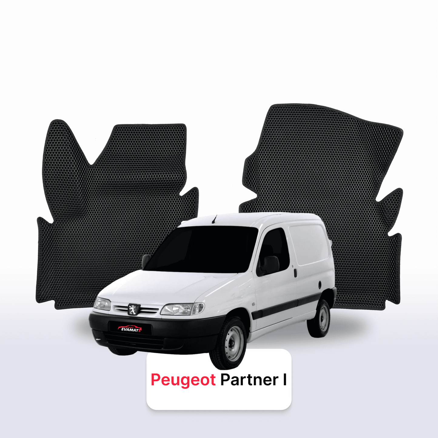 Autokoberce EVAMATS pro Peugeot Partner(MT) 1 gen 1997-2012 rok VAN