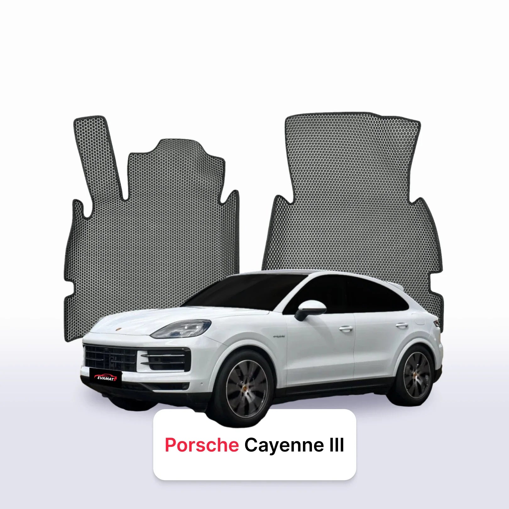 Autokoberce EVAMATS pro Porsche Cayenne 4 gen 2017-2024 rok SUV COUPE Autokoberce EVAMATS pro Porsche Cayenne 4 gen 2017-2024 rok SUV COUPE