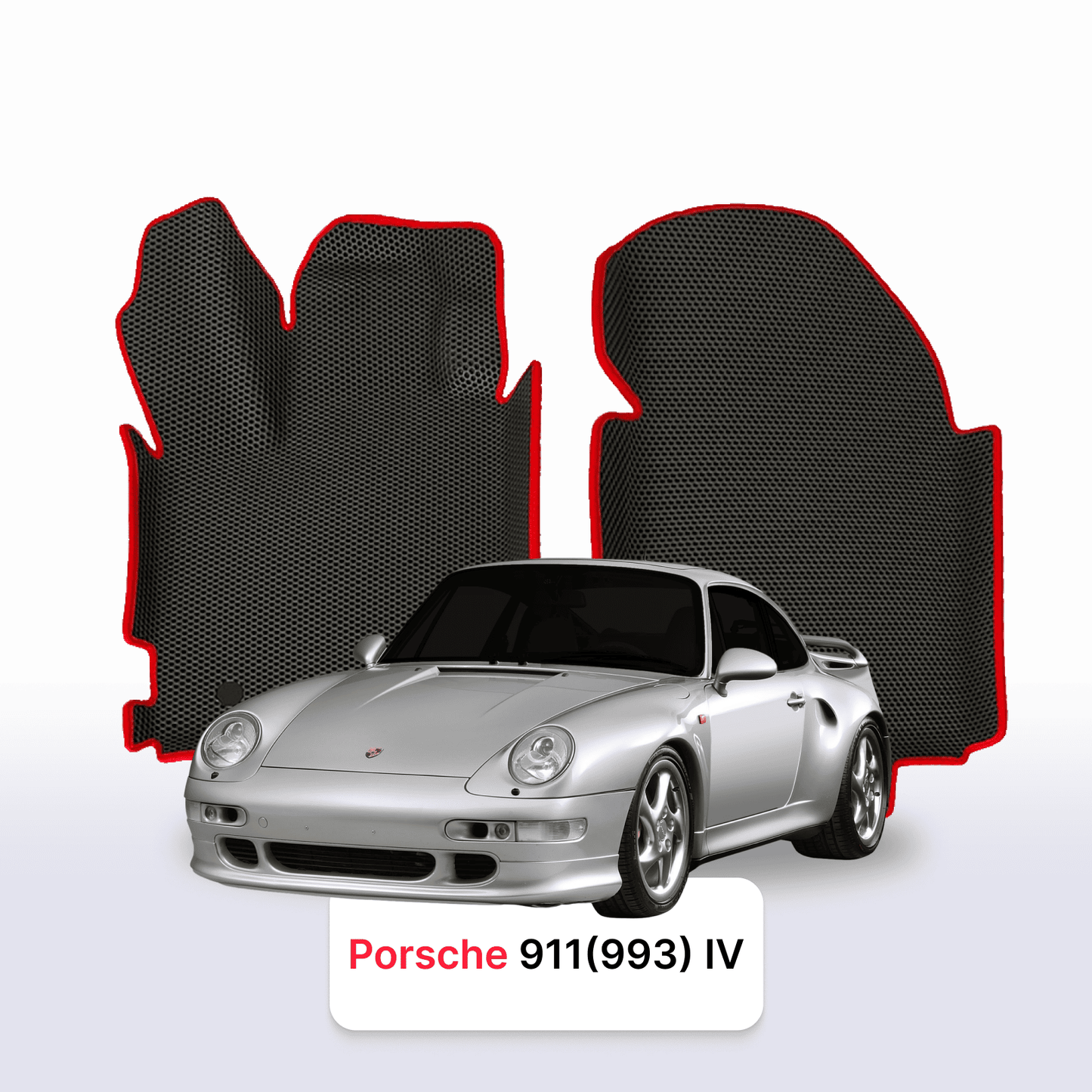 Autokoberce EVAMATS pro Porsche 911(993) 4 gen 1993-1998 rok COUPE