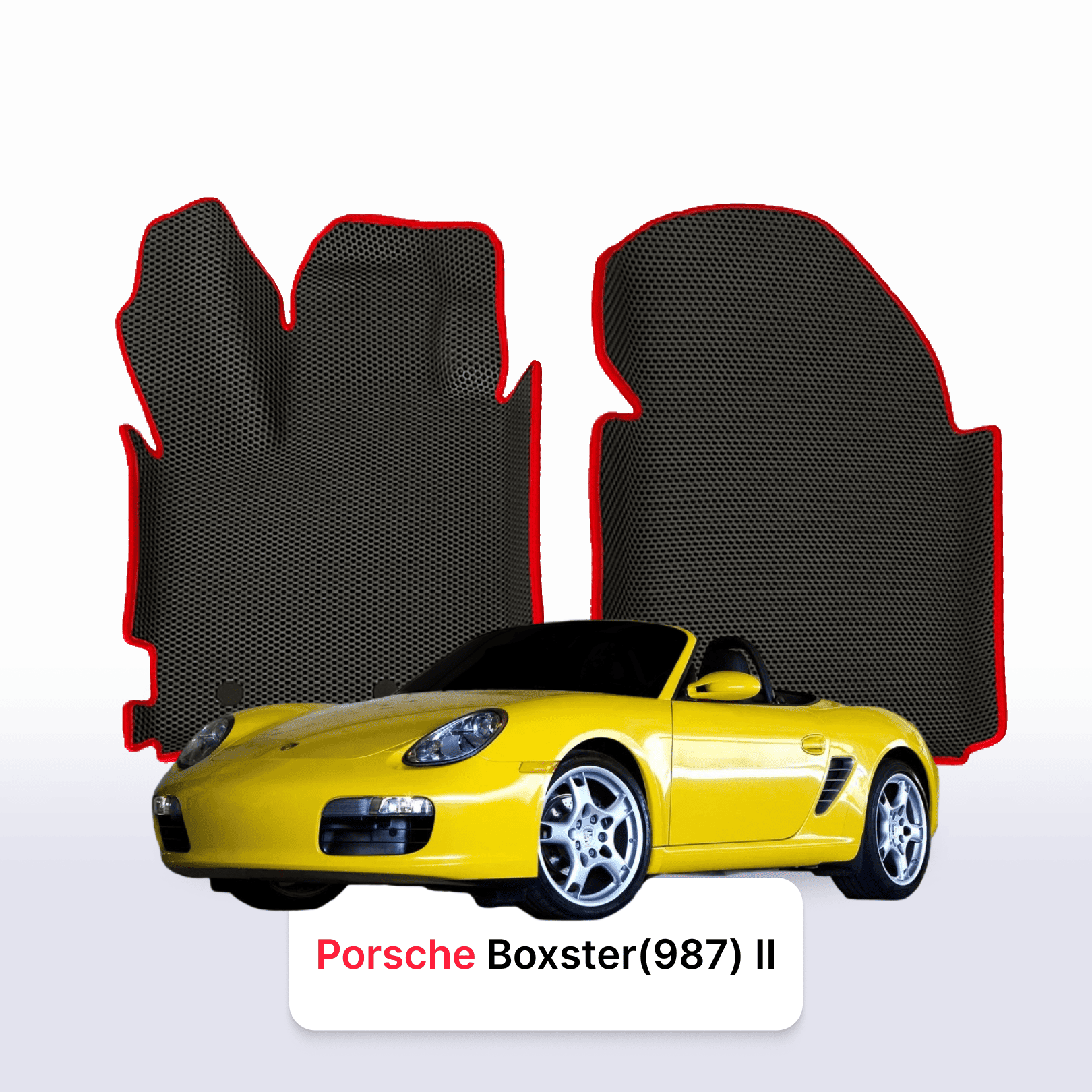 Autokoberce EVAMATS pro Porsche Boxster(987) 2 gen 2004-2012 rok ROADSTER Autokoberce EVAMATS pro Porsche Boxster(987) 2 gen 2004-2012 rok ROADSTER