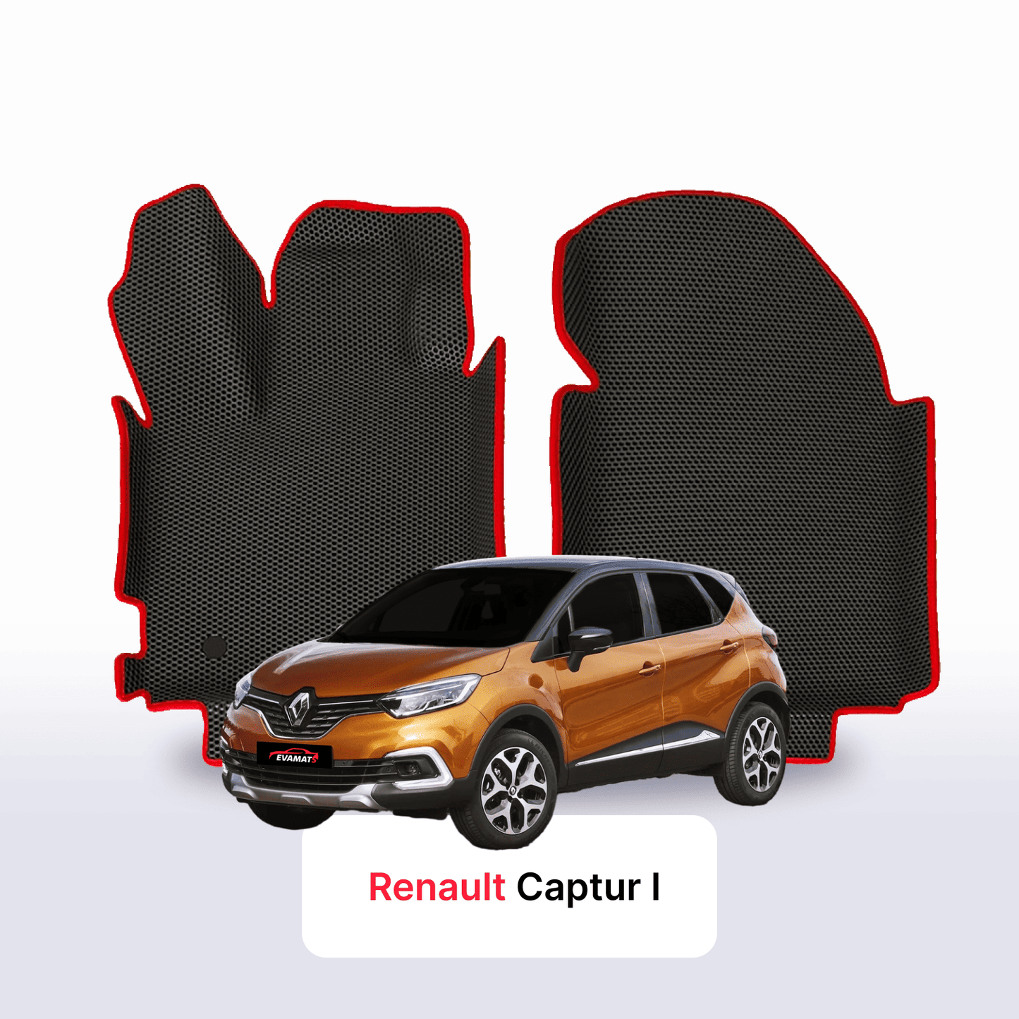 Autokoberce EVAMATS pro SUV Renault Captur 1 gen 2012-2019 rok