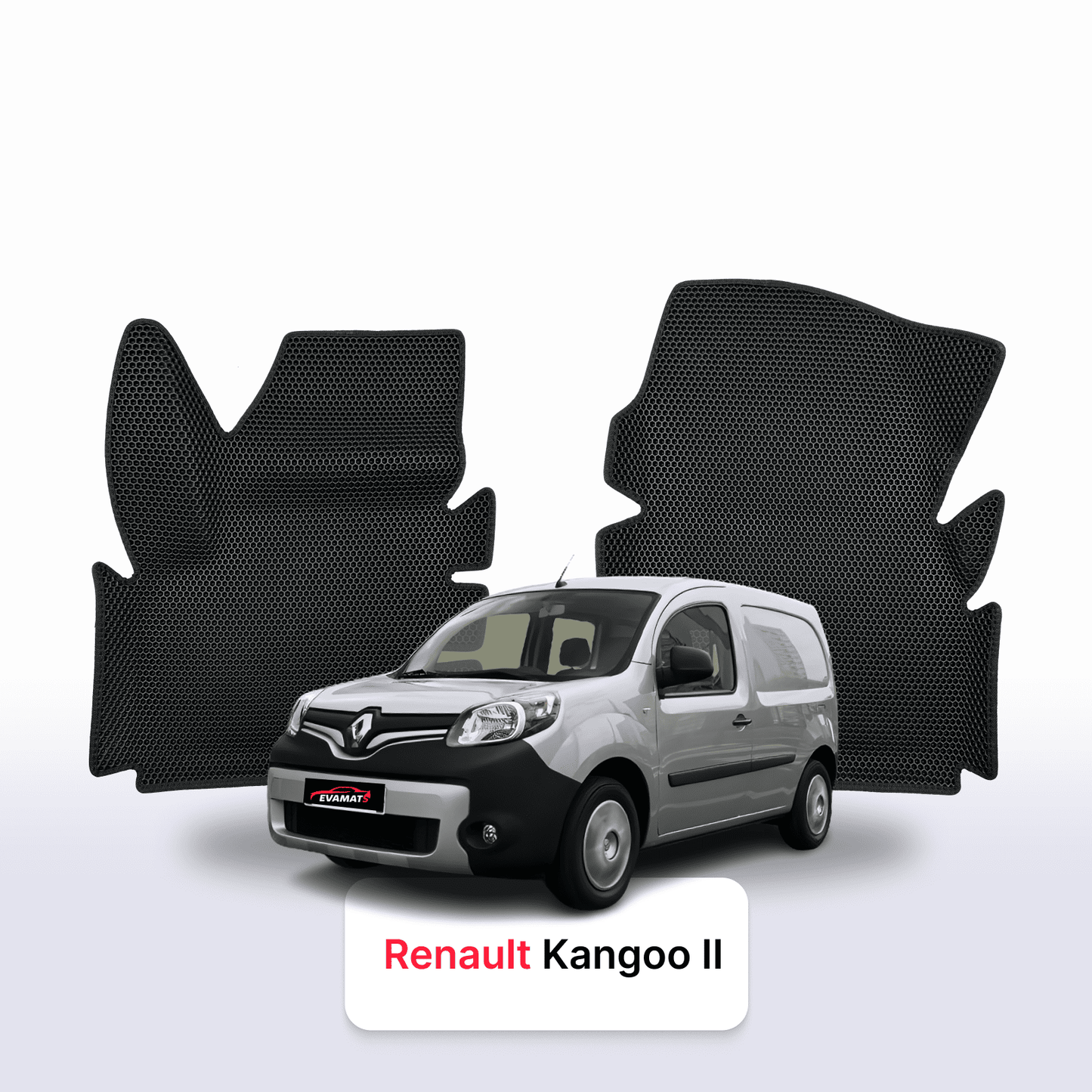 Autokoberce EVAMATS pro Renault Kangoo 2 gen 2008-2021 rok VAN