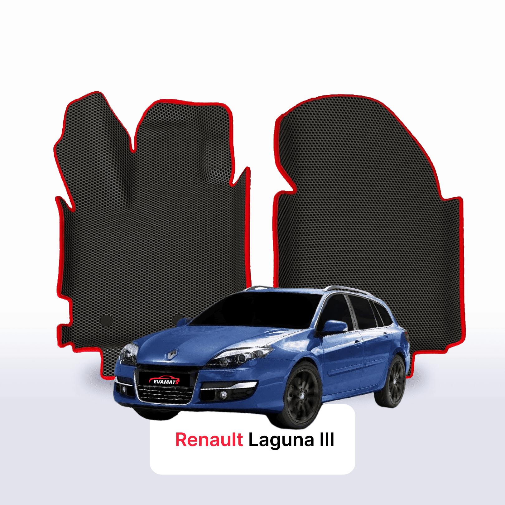 Autokoberce EVAMATS pro Renault Laguna 3 gen 2007-2015 rok STATION WAGON Autokoberce EVAMATS pro Renault Laguna 3 gen 2007-2015 rok STATION WAGON