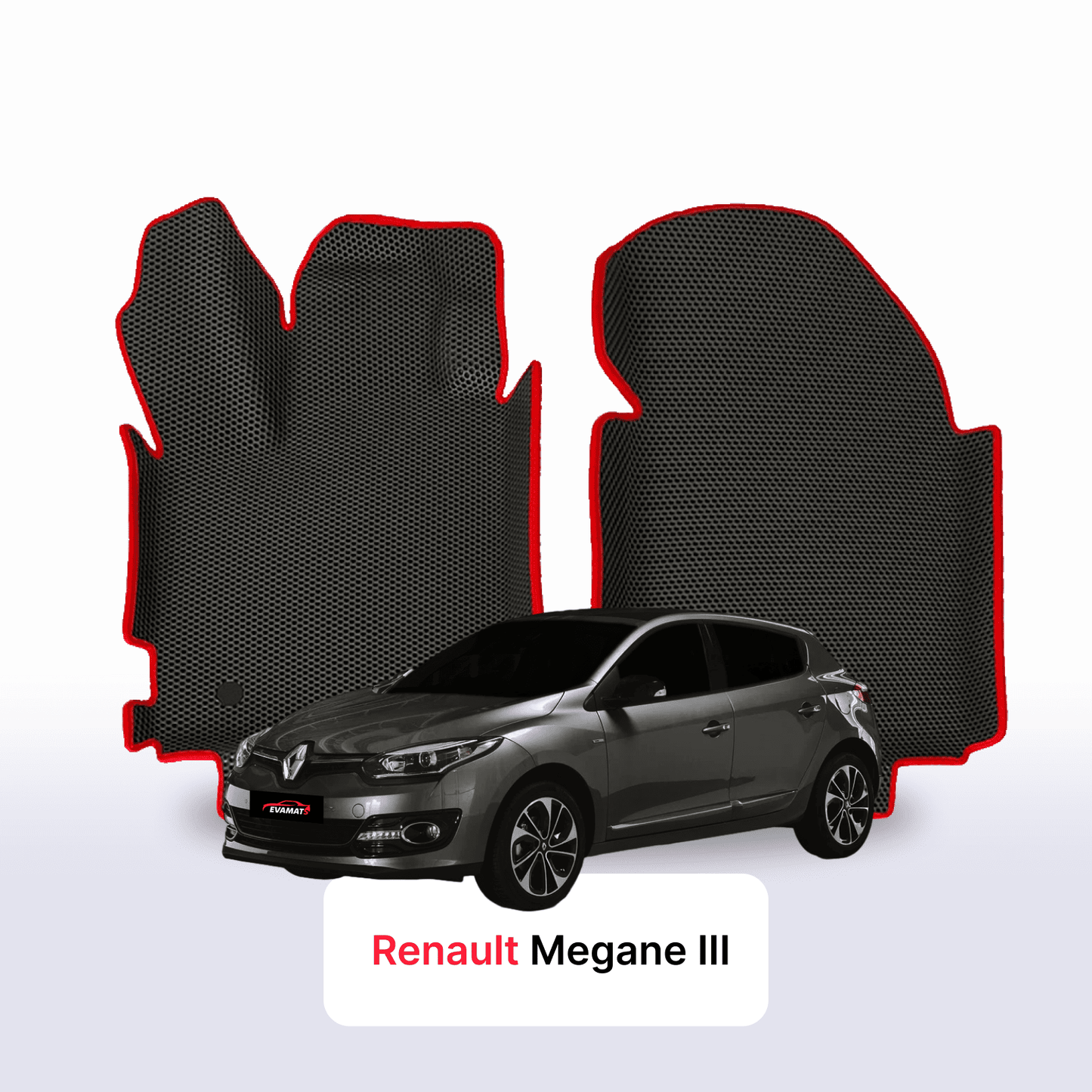 Autokoberce EVAMATS pro Renault Megane 3 gen 2008-2016 rok HATCHBACK 5dv.