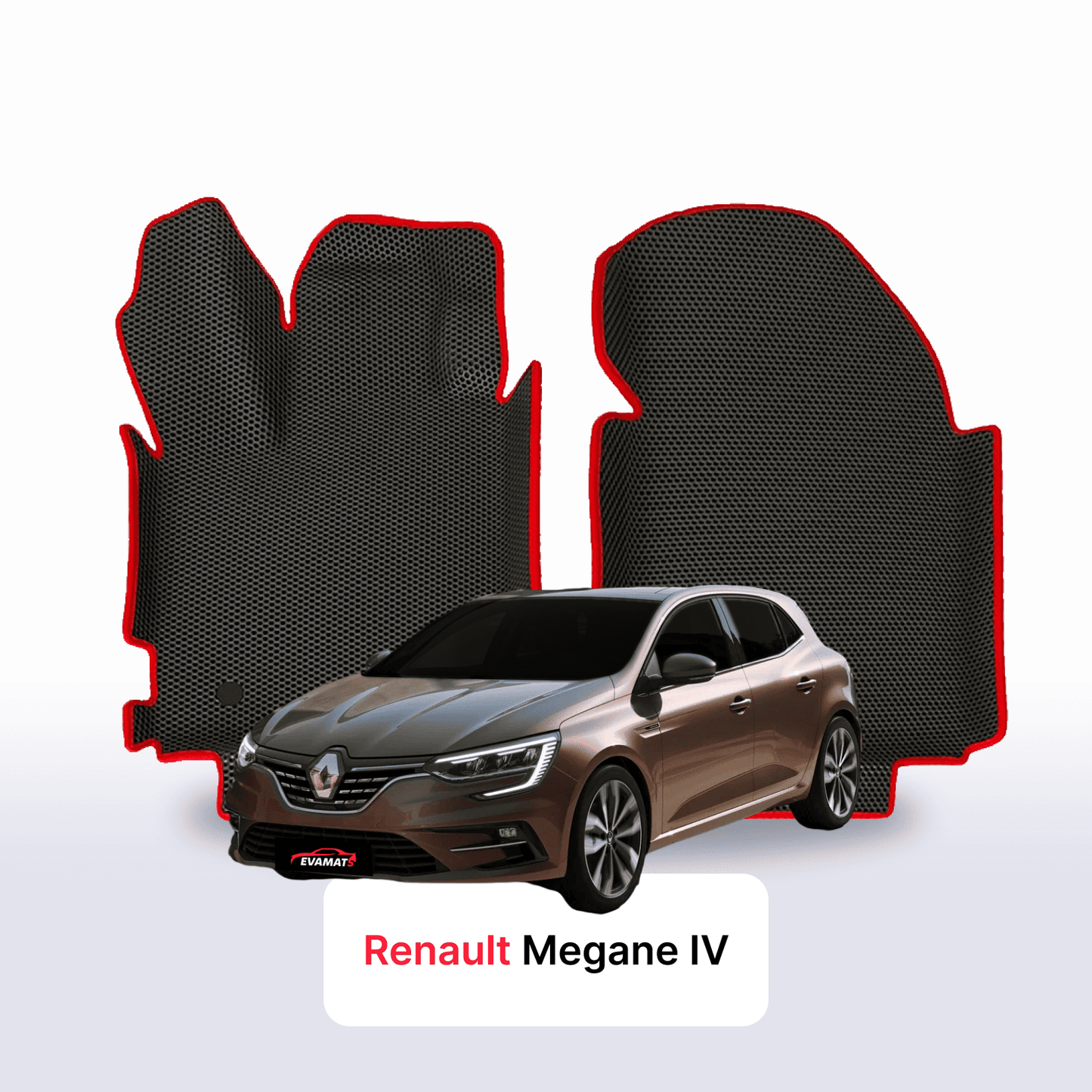 Autokoberce EVAMATS pro Renault Megane 4 gen 2016-2024 rok HATCHBACK 5dv.
