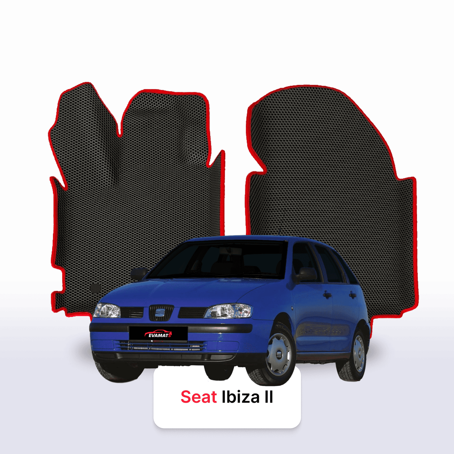 Autokoberce EVAMATS pro SEAT Ibiza 2 gen 1993-2002 rok HATCHBACK 5dv.