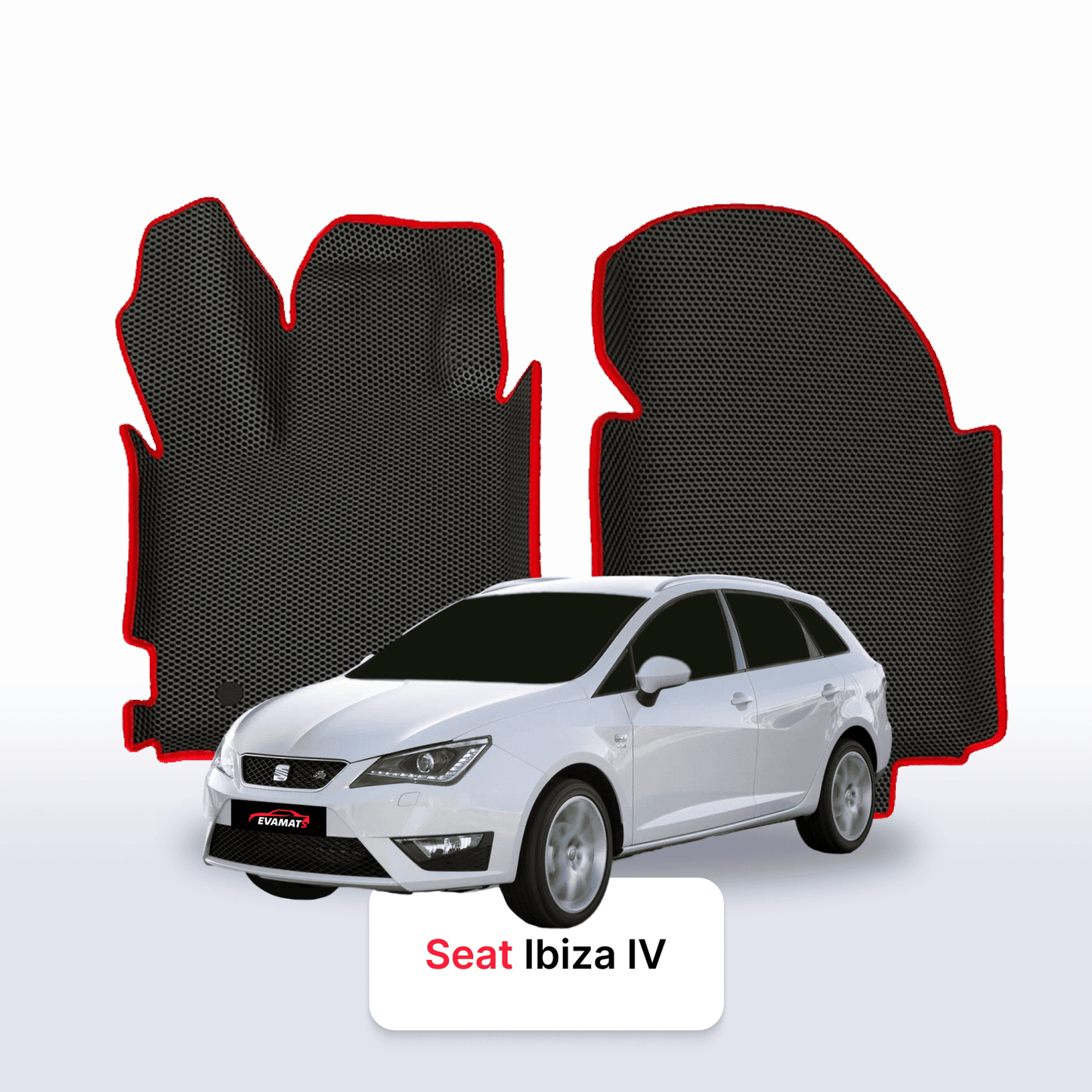 Autokoberce EVAMATS pro SEAT Ibiza 4 gen 2008-2017 rok STATION WAGON