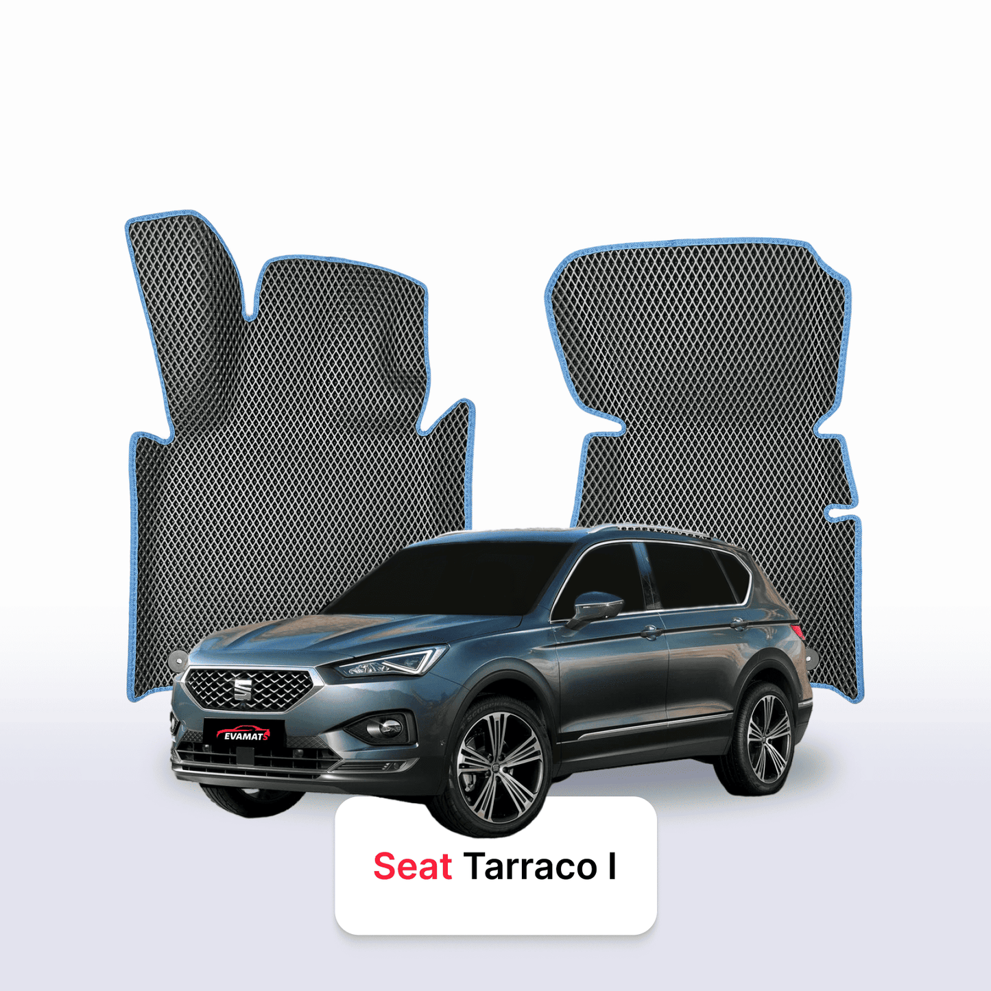 Autokoberce EVAMATS pro SUV SEAT Tarraco 1 gen 2018-2025