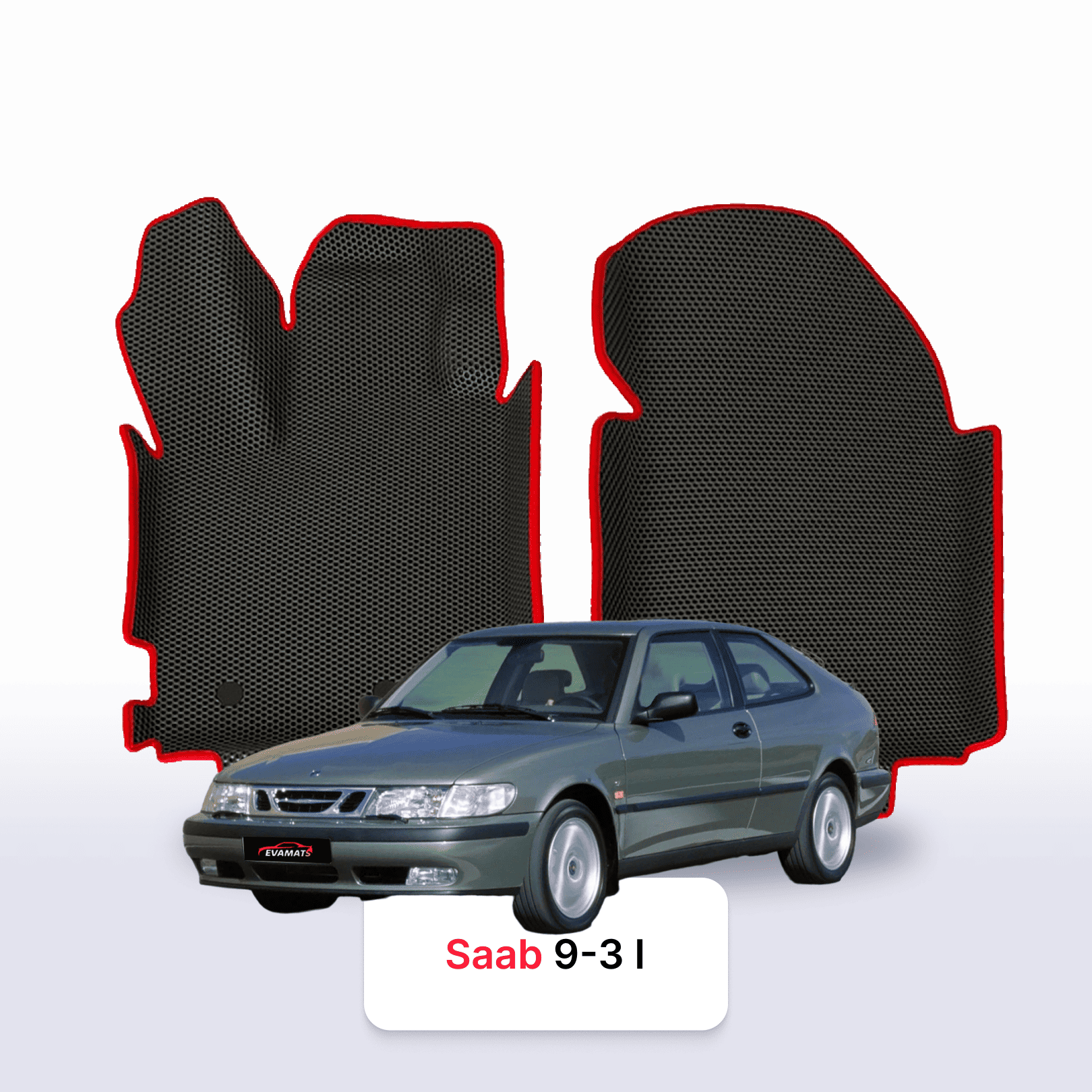 Autokoberce EVAMATS pro Saab 9-3 1 gen 1998-2003 rok HATCHBACK 3dv. Autokoberce EVAMATS pro Saab 9-3 1 gen 1998-2003 rok HATCHBACK 3dv.