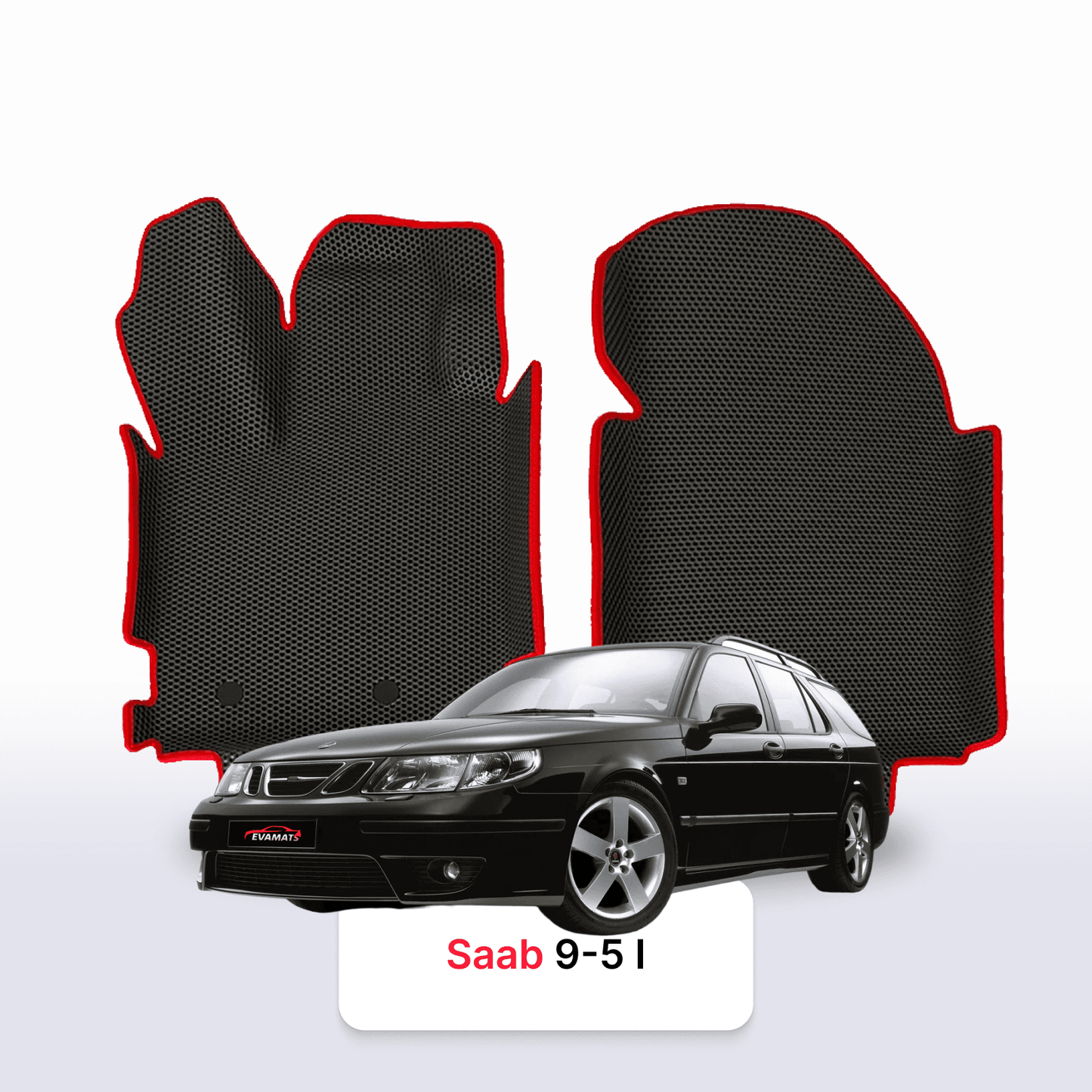 Autokoberce EVAMATS pro Saab 9-5 1 gen 1997-2010 rok STATION WAGON
