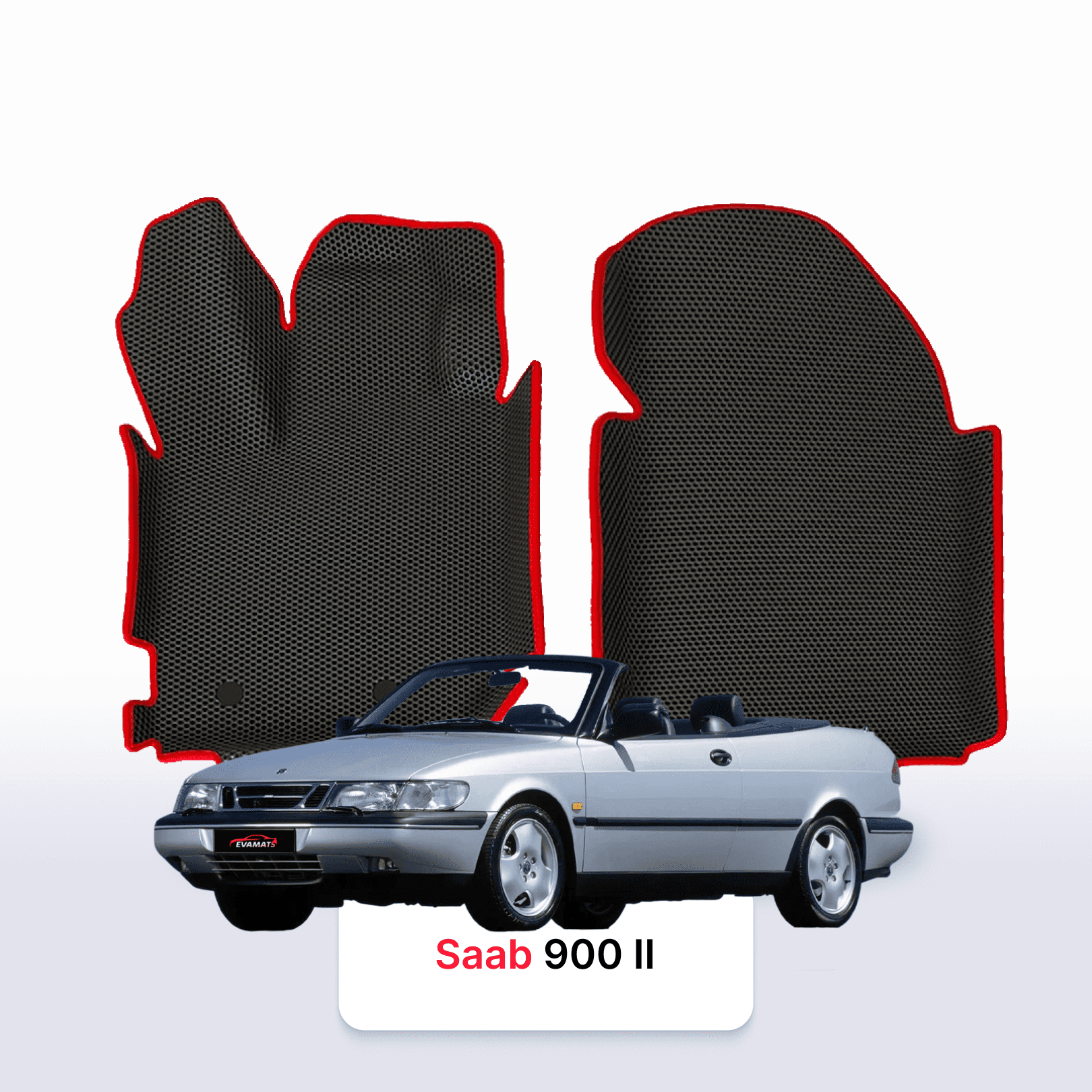 Autokoberce EVAMATS pro Saab 900 2 gen 1993-1998 rok CABRIO Autokoberce EVAMATS pro Saab 900 2 gen 1993-1998 rok CABRIO