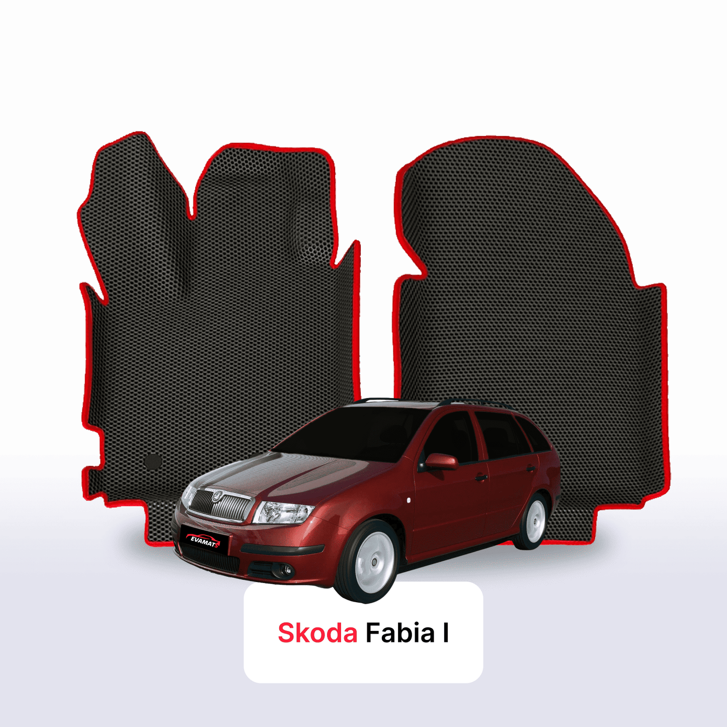 Autokoberce EVAMATS pro Škoda Fabia 1 gen 1999-2007 rok STATION WAGON