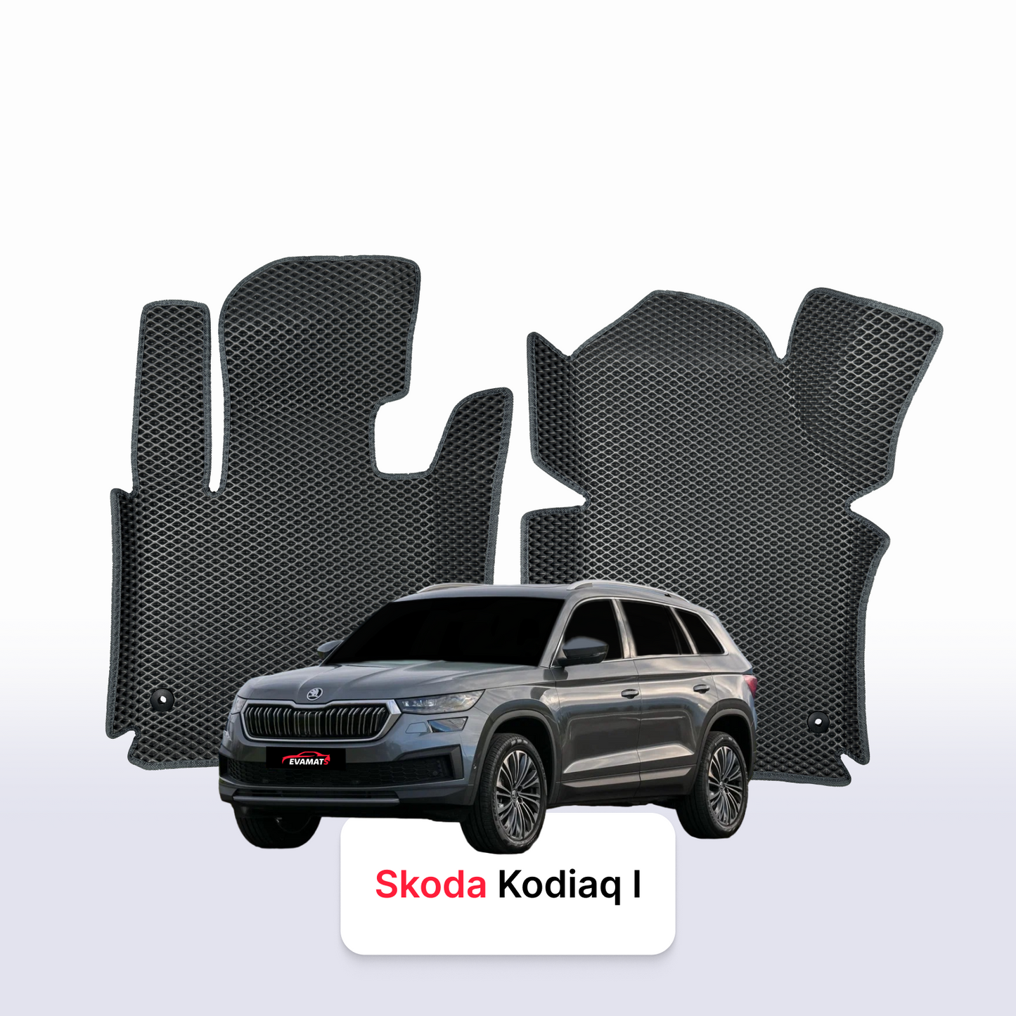 Autokoberce EVAMATS pro SUV Škoda Kodiaq 1 gen 2016-2025