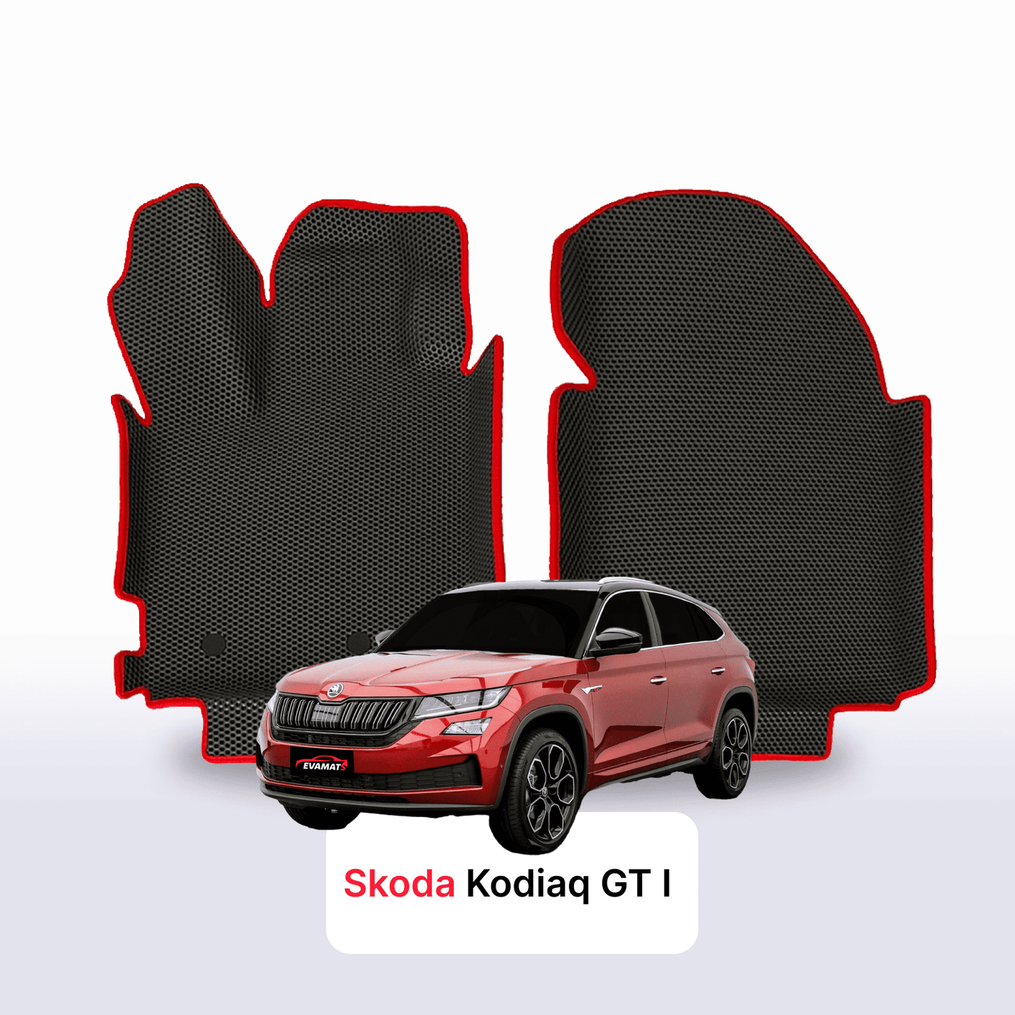 Autokoberce EVAMATS pro SUV Škoda Kodiaq GT 1 gen 2019-2025