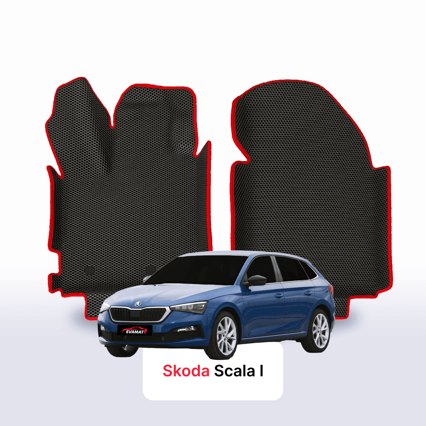 Autokoberce EVAMATS pro Škoda Scala 1 gen 2019-2025 rok HATCHBACK 5dv.
