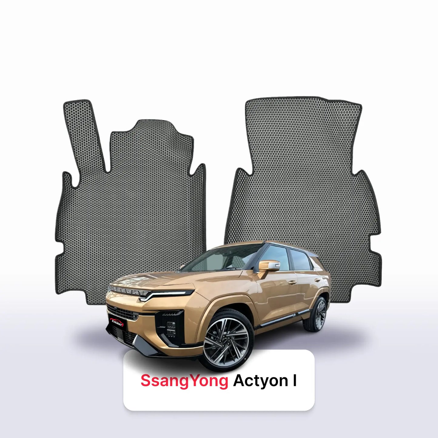 Autokoberce EVAMATS pro SsangYong Actyon 1. generace 2025-2029 rok SUV 5 dveří