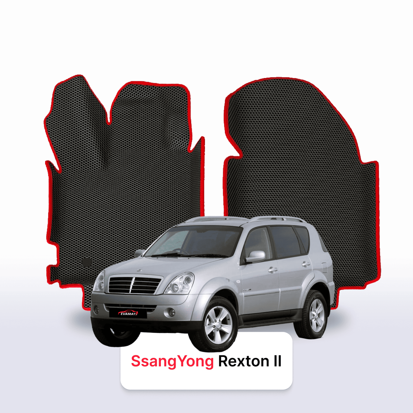 Autokoberce EVAMATS pro SUV SsangYong Rexton 2 gen 2006-2012