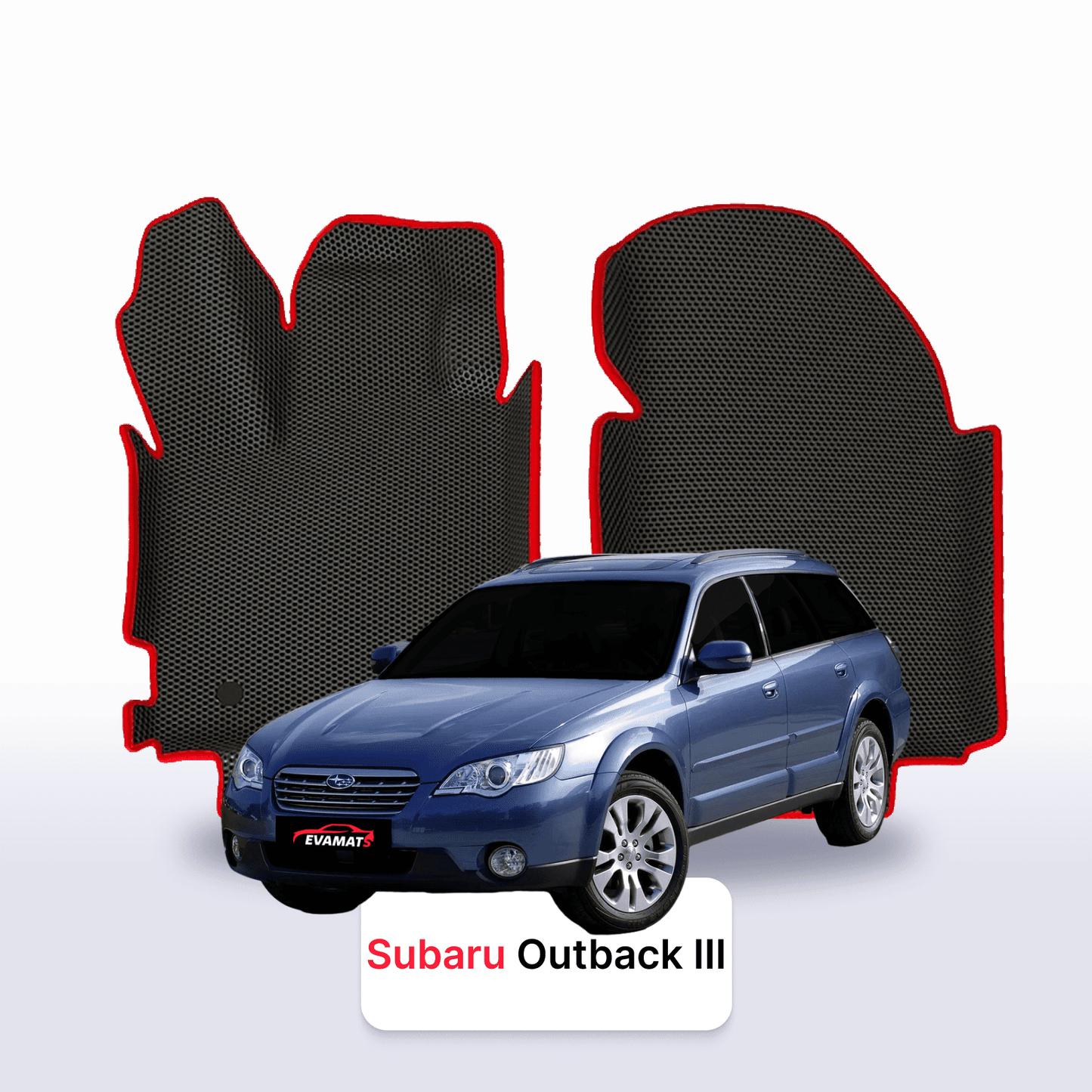 Autokoberce EVAMATS pro Subaru Outback 3 gen 2003-2009 rok STATION WAGON