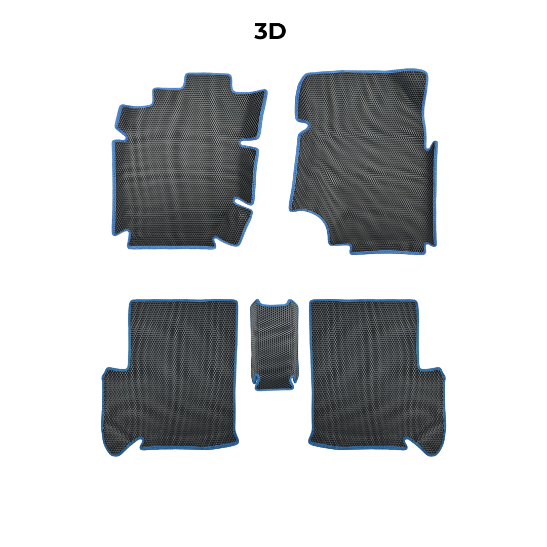 Autokoberce EVAMATS pro Jeep Wrangler(JK) 3 gen 2007-2018 rok SUV 3dv.