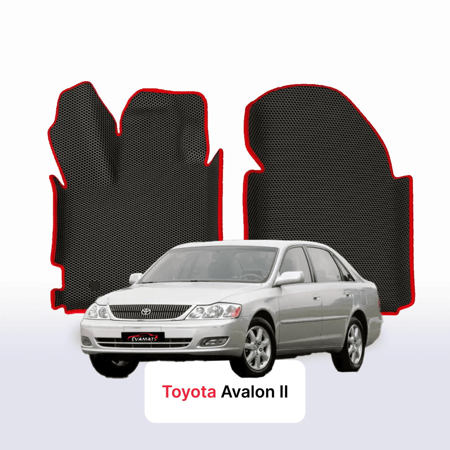 Autokoberce EVAMATS pro Toyota Avalon 2 gen 1999-2005 rok výroby SEDAN