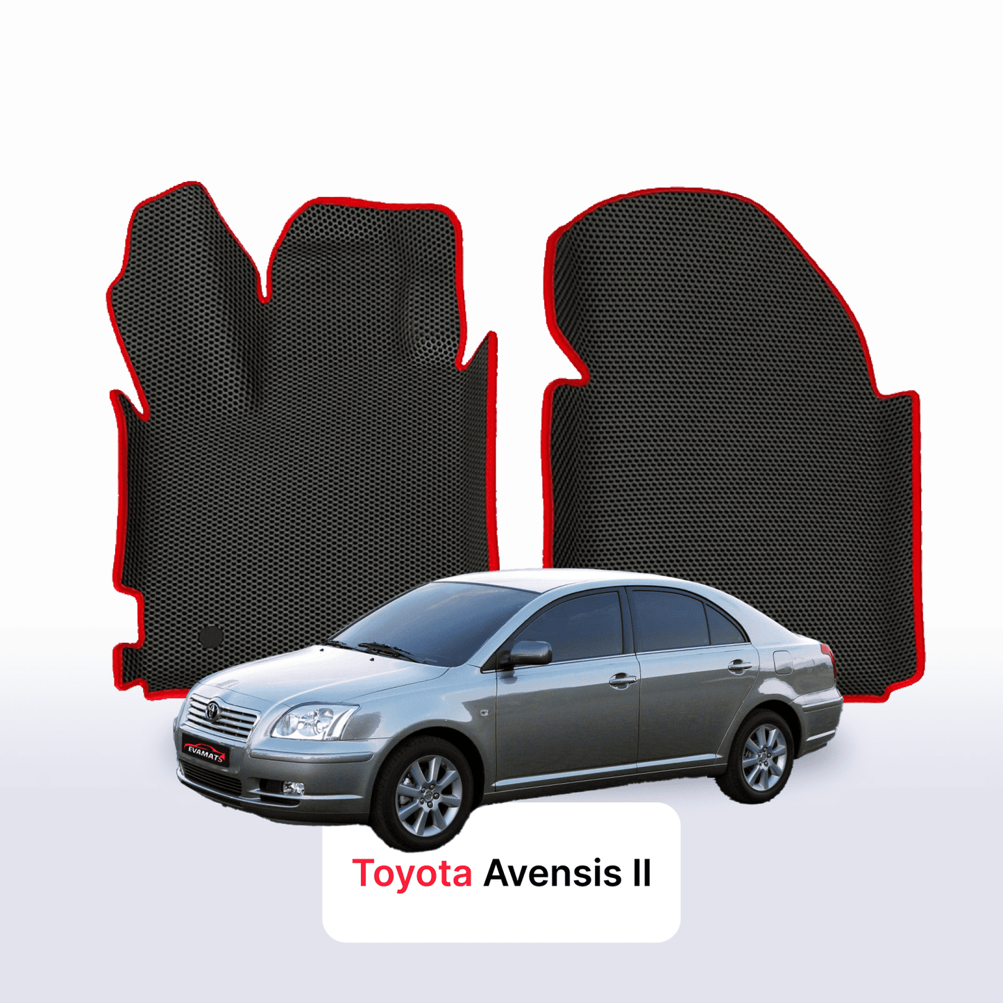 Autokoberce EVAMATS pro Toyota Avensis 2 gen 2003-2009 rok LIFTBACK