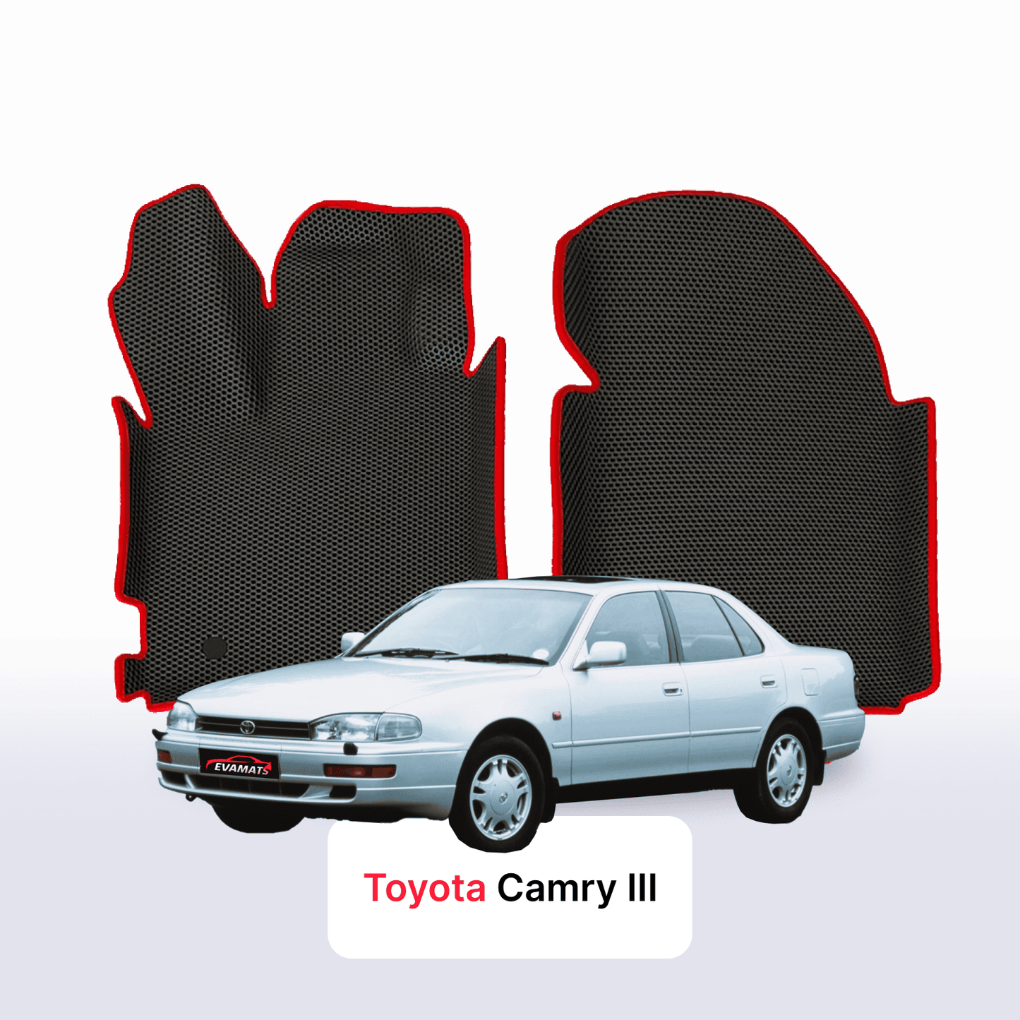 Autokoberce EVAMATS pro Toyota Camry 3 gen 1990-1997 rok SEDAN