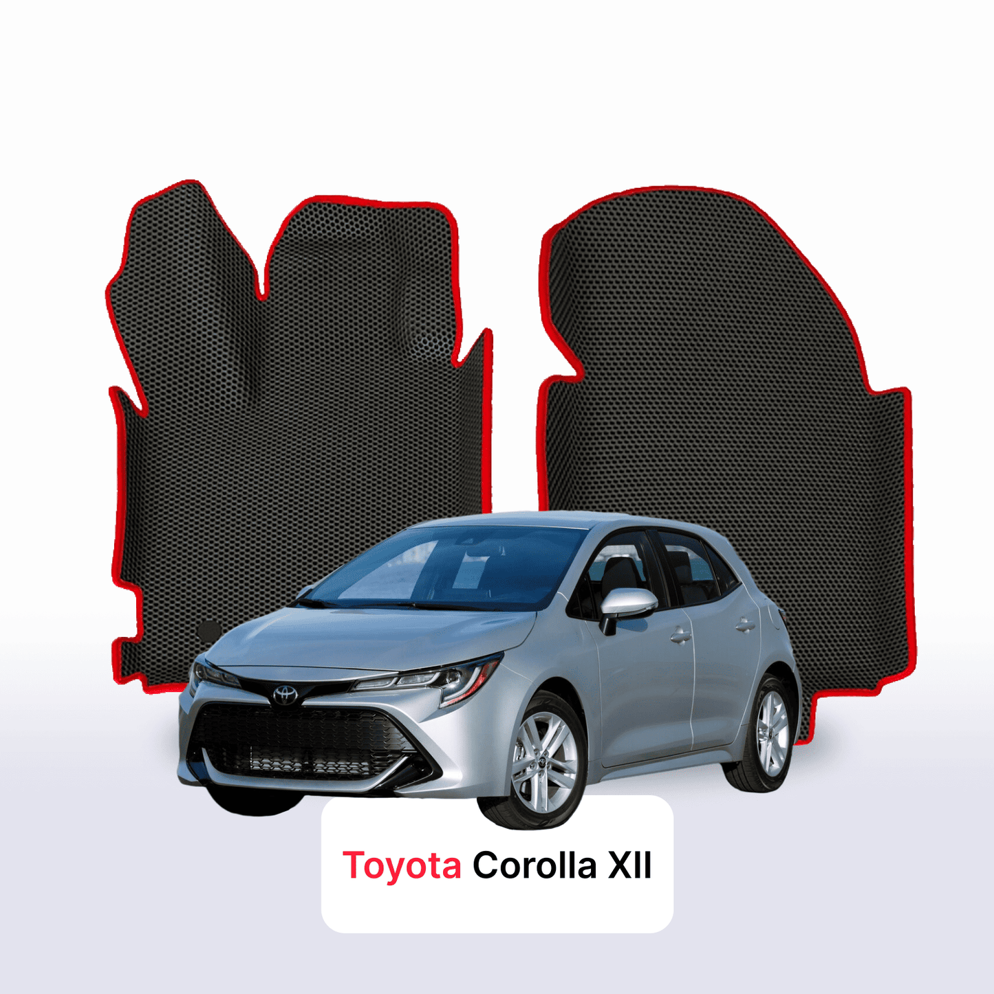 Autokoberce EVAMATS pro Toyota Corolla 12 gen 2018-2025 rok HATCHBACK 5dv.