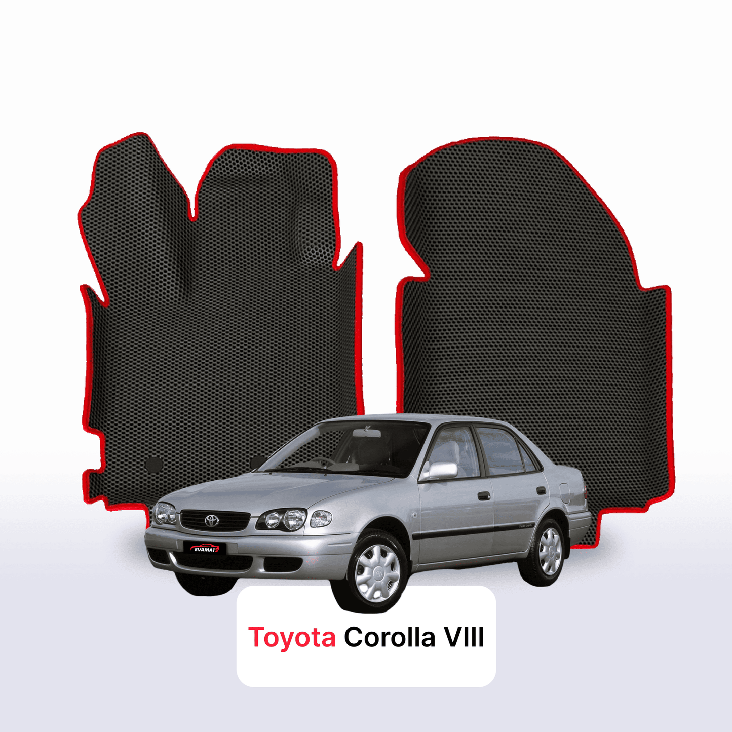 Autokoberce EVAMATS pro Toyota Corolla 8 gen 1995-2002 rok SEDAN