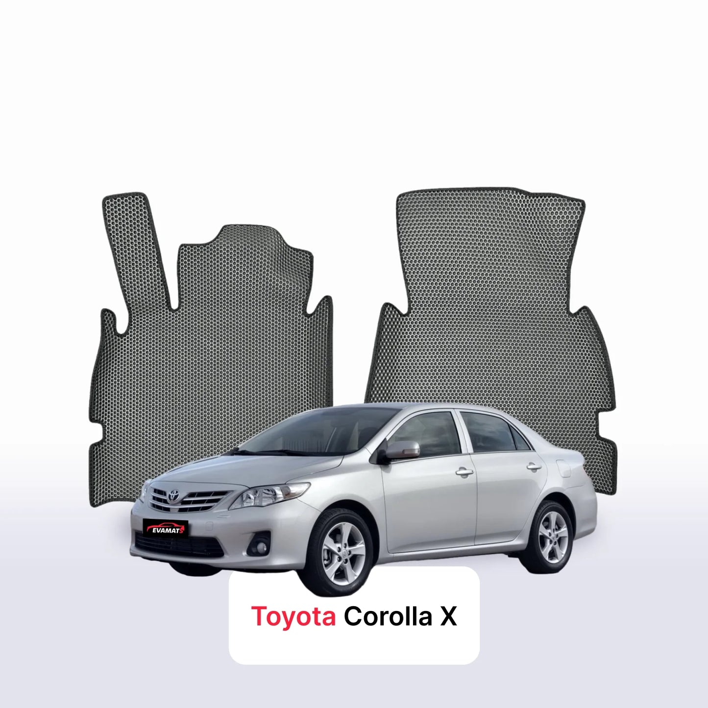 Autokoberce EVAMATS pro Toyota Corolla 10 gen 2006-2013 rok SEDAN