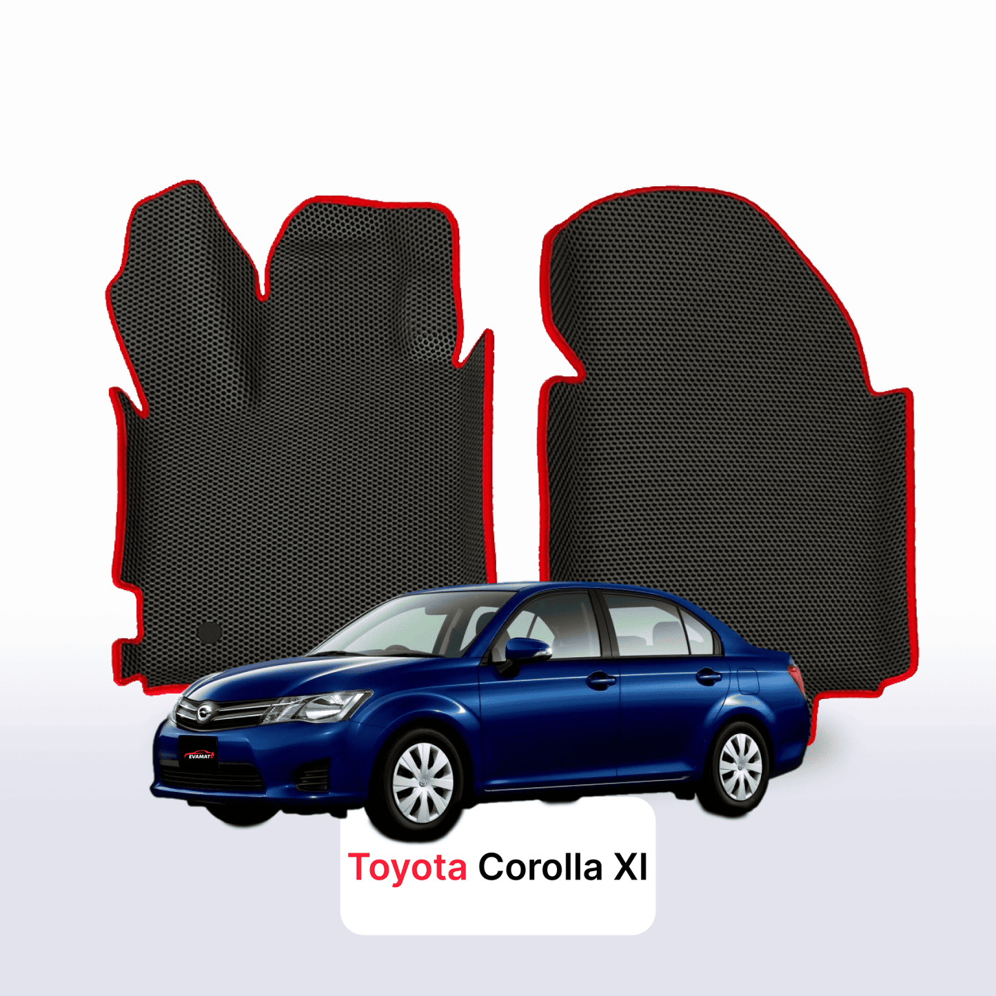 Autokoberce EVAMATS pro Toyota Corolla 11 gen 2012-2023 rok SEDAN