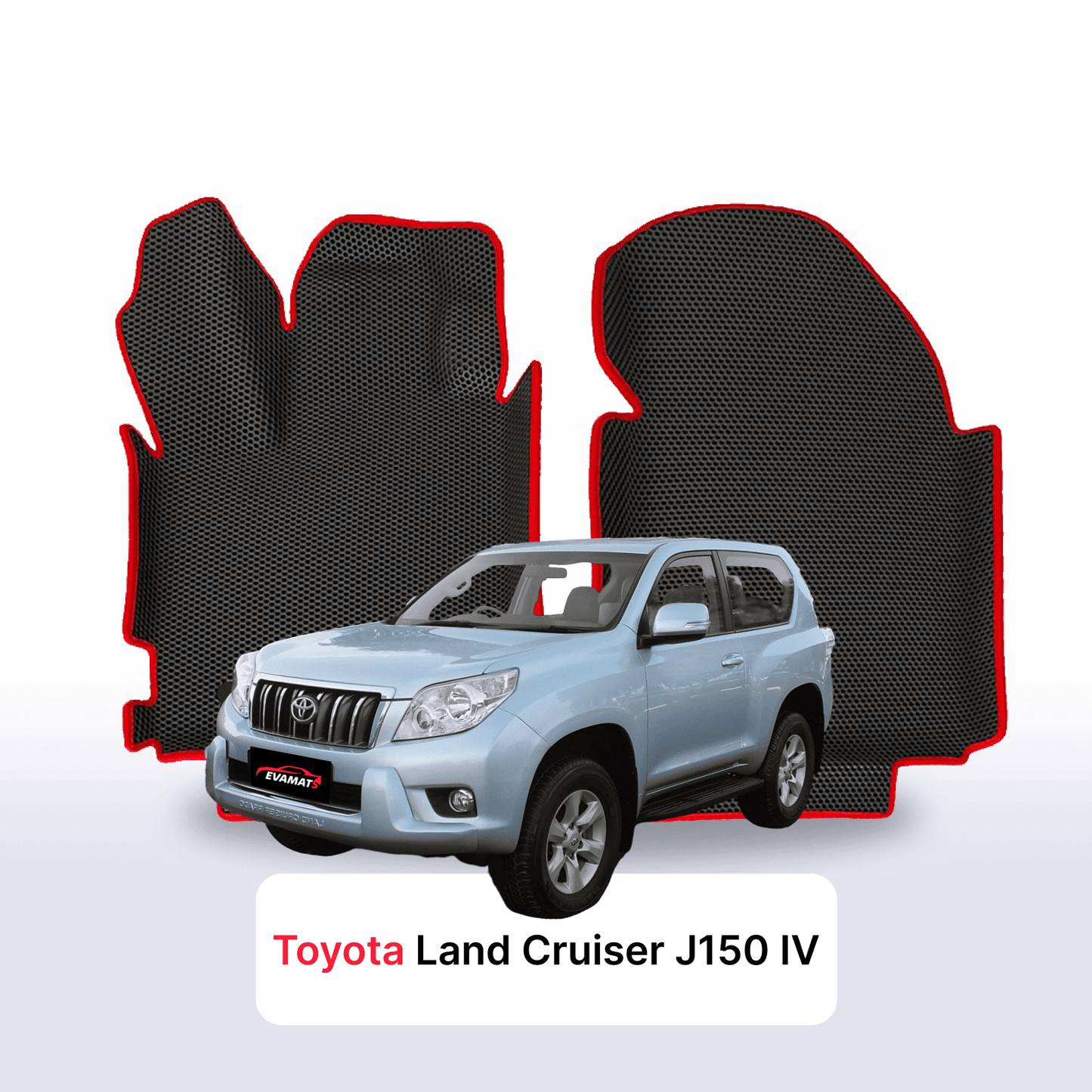 Autokoberce EVAMATS pro Toyota Land Cruiser J150 2009-2025 SUV 3dv.