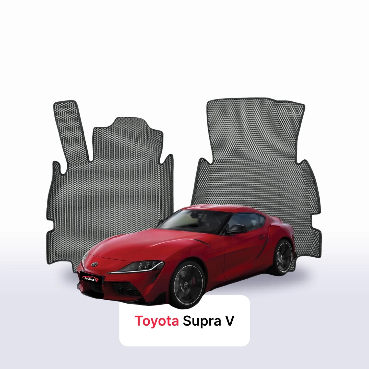 Autokoberce EVAMATS pro Toyota Supra 5 gen 2019-2025 rok COUPE
