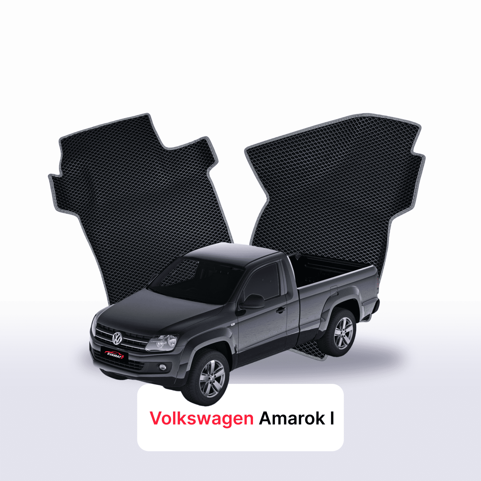 Autokoberce EVAMATS pro Volkswagen Amarok I gen 2010-2016 rok PICK-UP jednokabinová Autokoberce EVAMATS pro Volkswagen Amarok I gen 2010-2016 rok PICK-UP jednokabinová