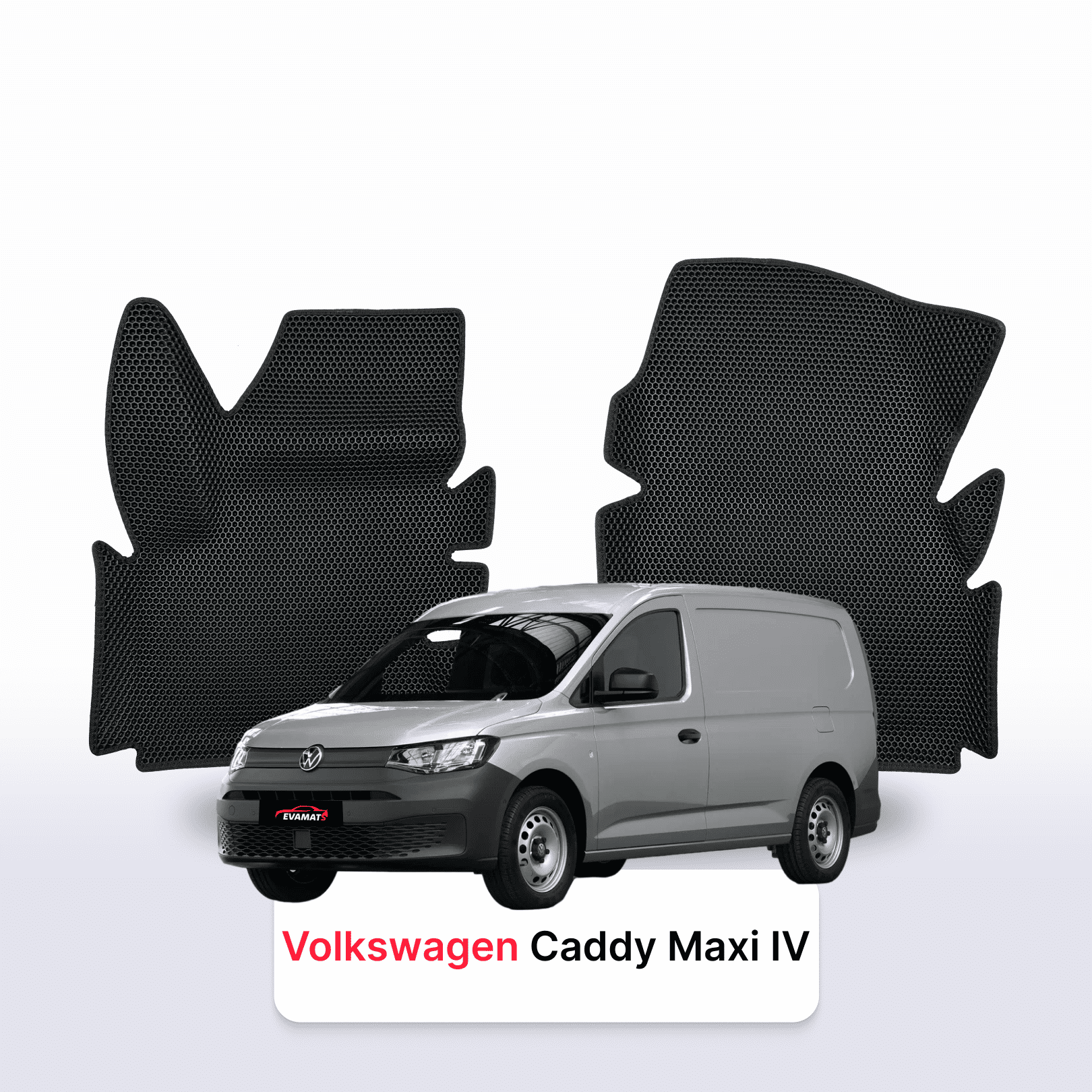 Autokoberce EVAMATS pro Volkswagen Caddy Maxi IV gen 2020-2024 rok VAN Autokoberce EVAMATS pro Volkswagen Caddy Maxi IV gen 2020-2024 rok VAN