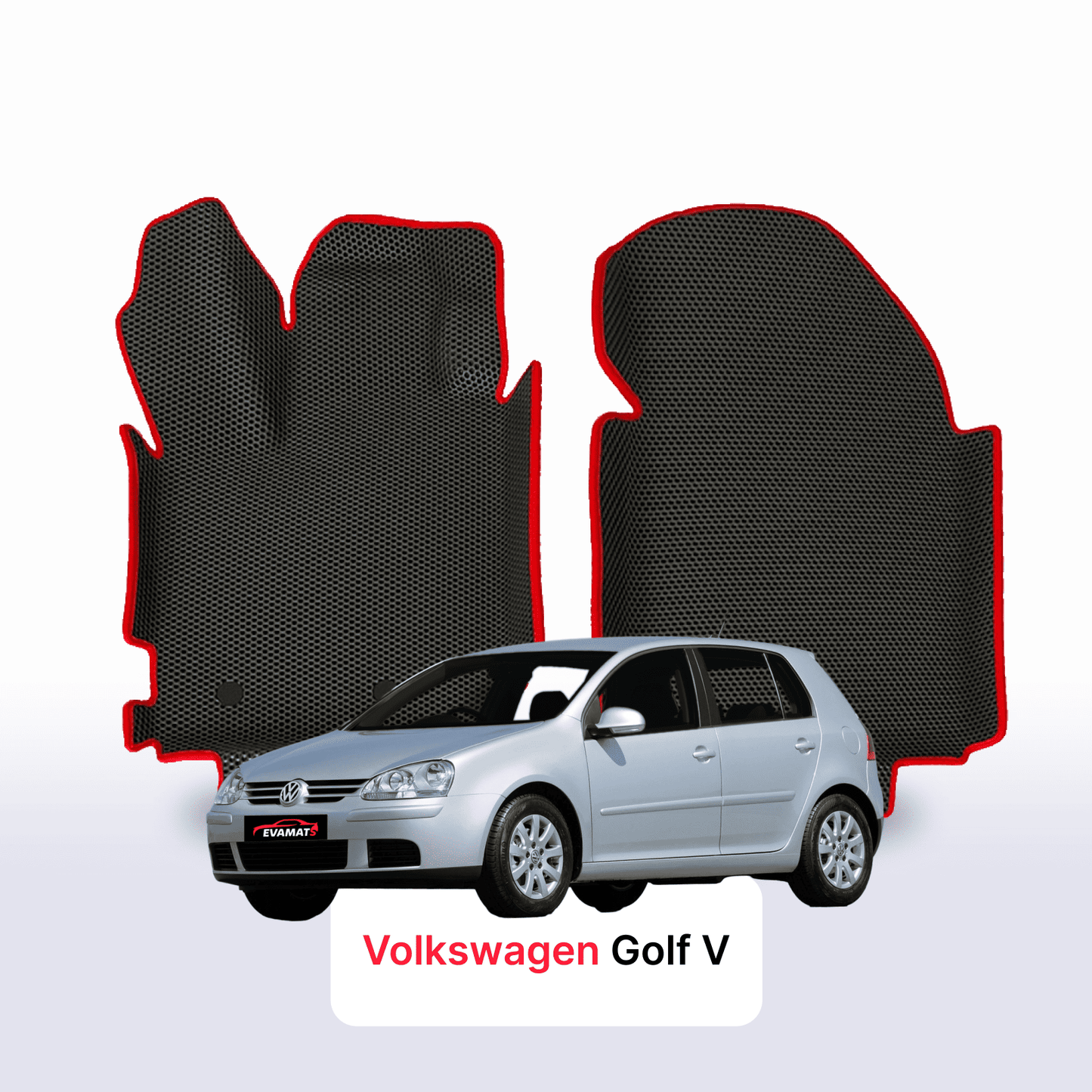 Autokoberce EVAMATS pro Volkswagen Golf(MK5) V gen 2003-2009 rok HATCHBACK 5dv.