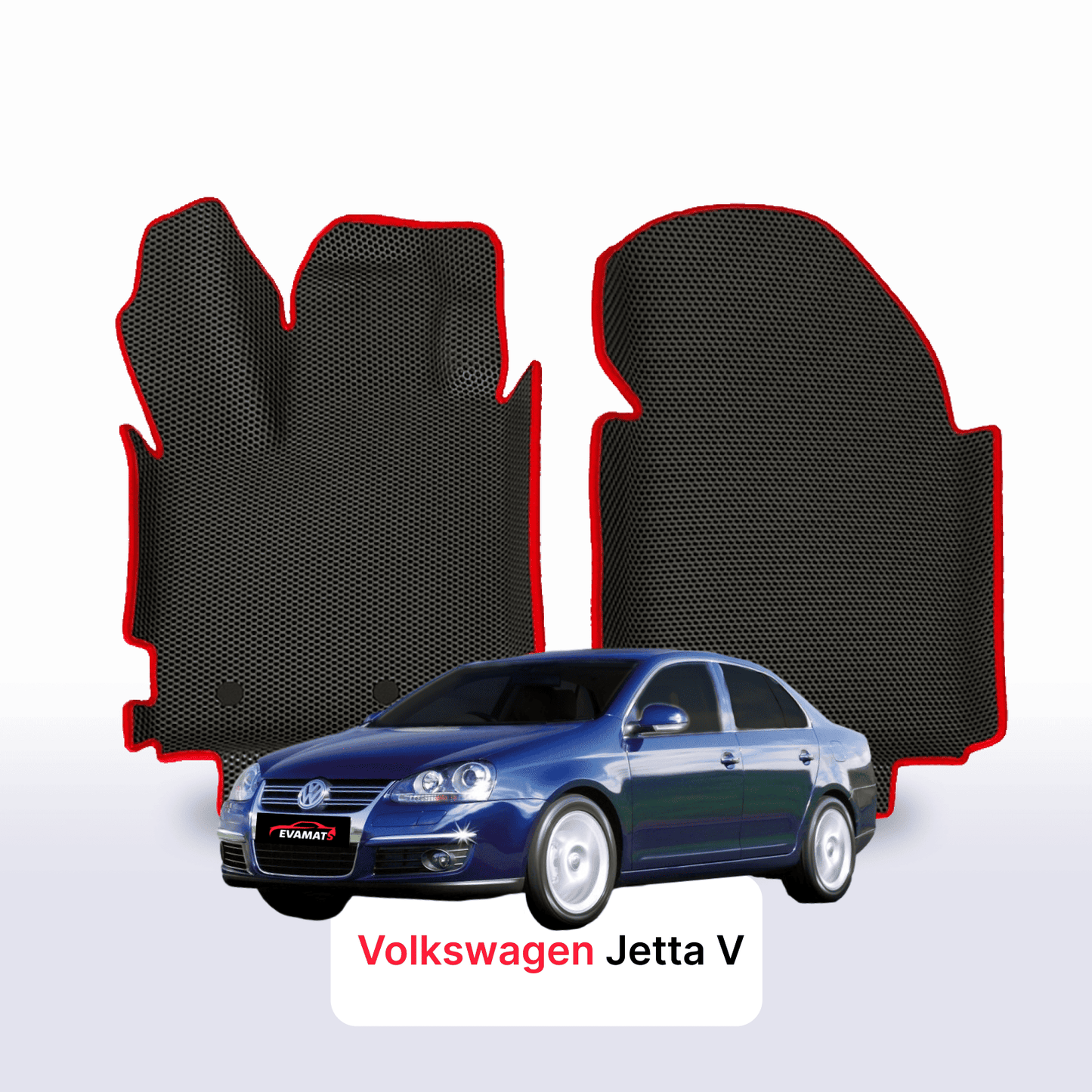 Autokoberce EVAMATS pro Volkswagen Jetta V gen 2005-2011 rok SEDAN