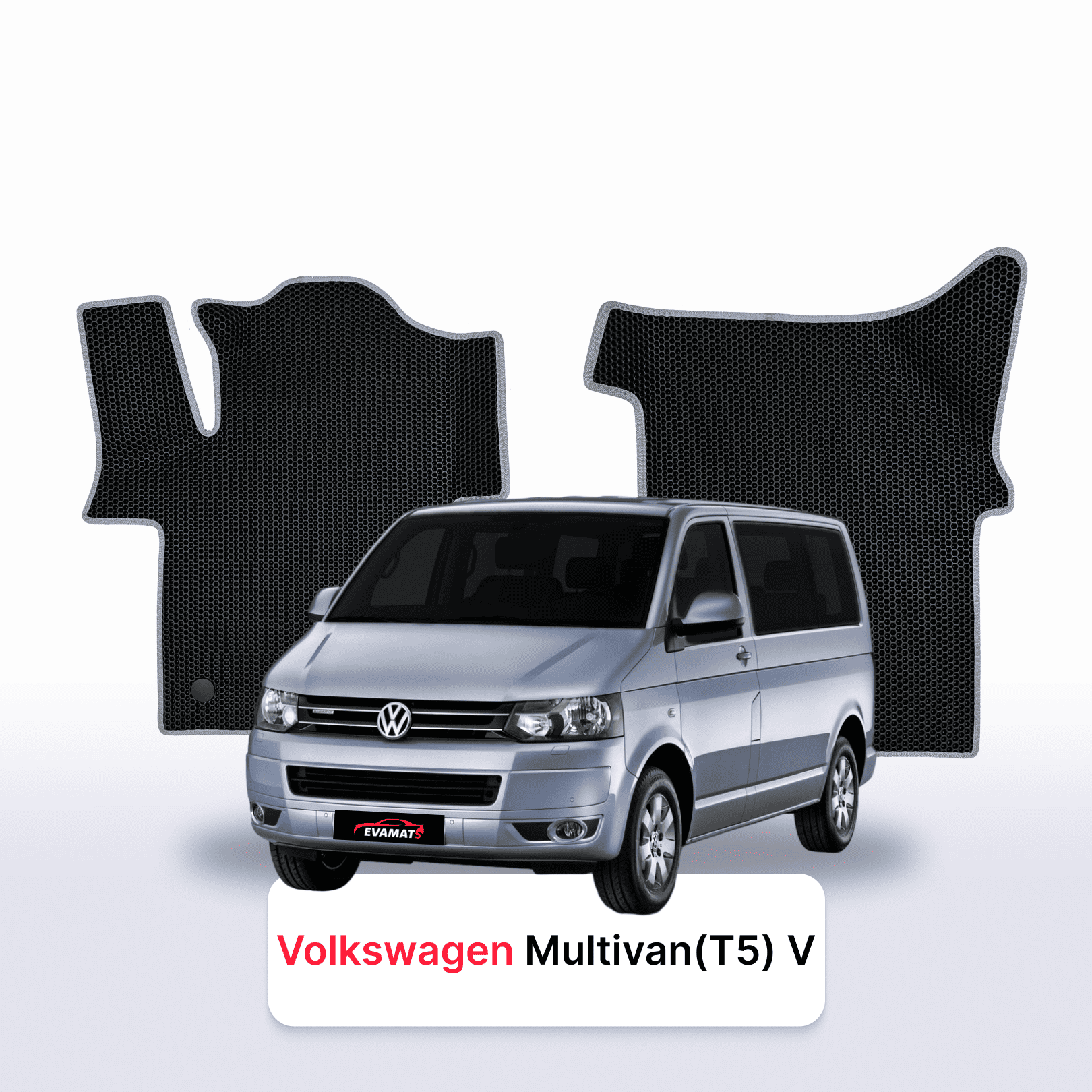 Autokoberce EVAMATS pro Volkswagen Multivan(T5) V gen 2003-2015 rok MINIVAN Autokoberce EVAMATS pro Volkswagen Multivan(T5) V gen 2003-2015 rok MINIVAN