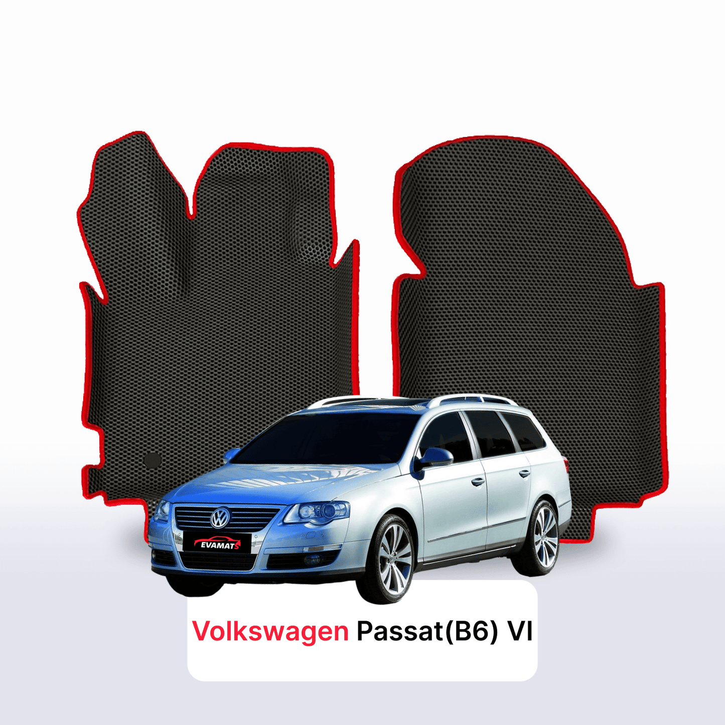 Autokoberce EVAMATS pro Volkswagen Passat(B6) VI gen 2005-2010 rok STATION WAGON