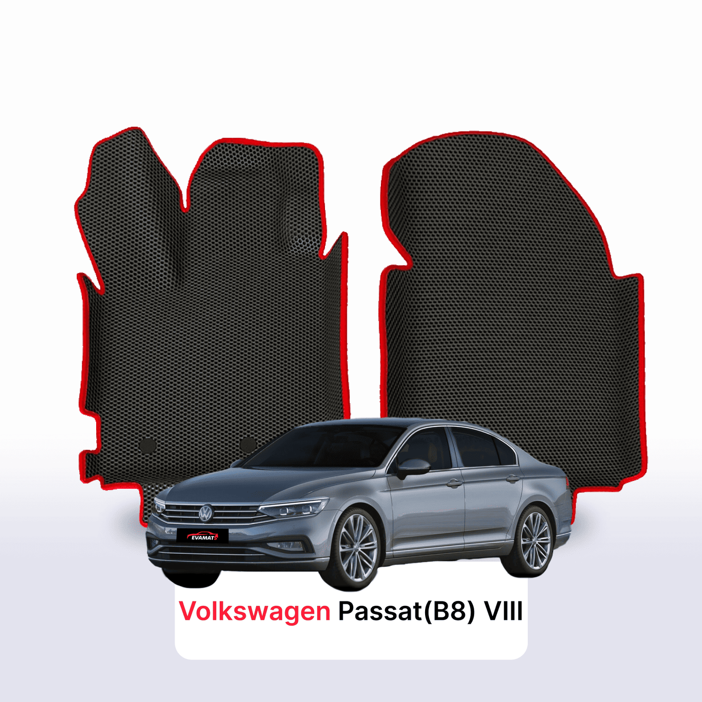 Autokoberce EVAMATS pro Volkswagen Passat(B8) VIII gen 2014-2023 rok SEDAN