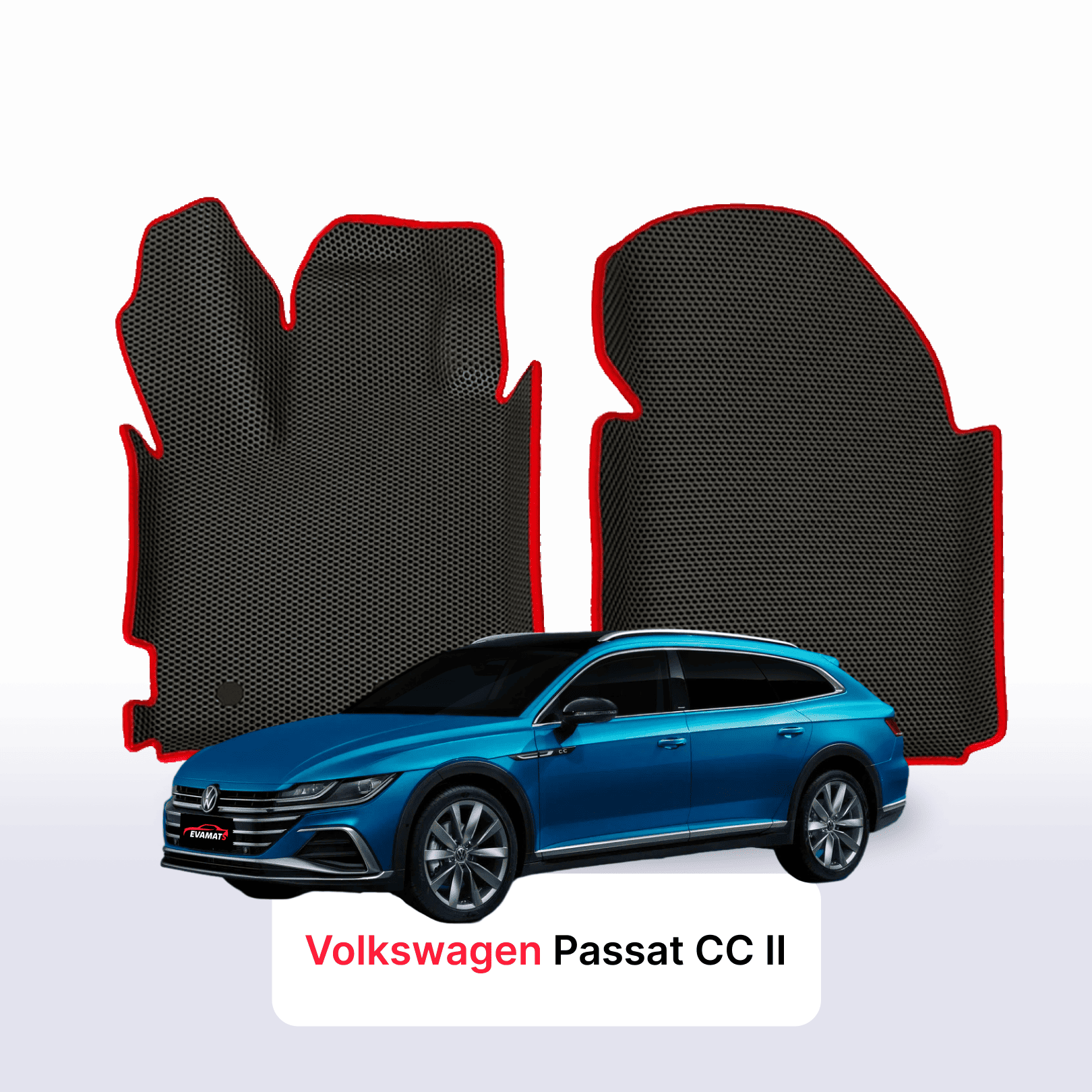 Autokoberce EVAMATS pro Volkswagen Passat CC II gen 2018-2025 rok STATION WAGON Autokoberce EVAMATS pro Volkswagen Passat CC II gen 2018-2025 rok STATION WAGON
