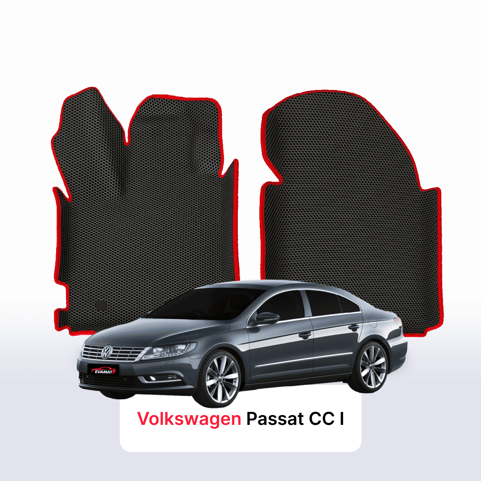 Autokoberce EVAMATS pro Volkswagen Passat CC I gen 2008-2017 rok SEDAN Autokoberce EVAMATS pro Volkswagen Passat CC I gen 2008-2017 rok SEDAN