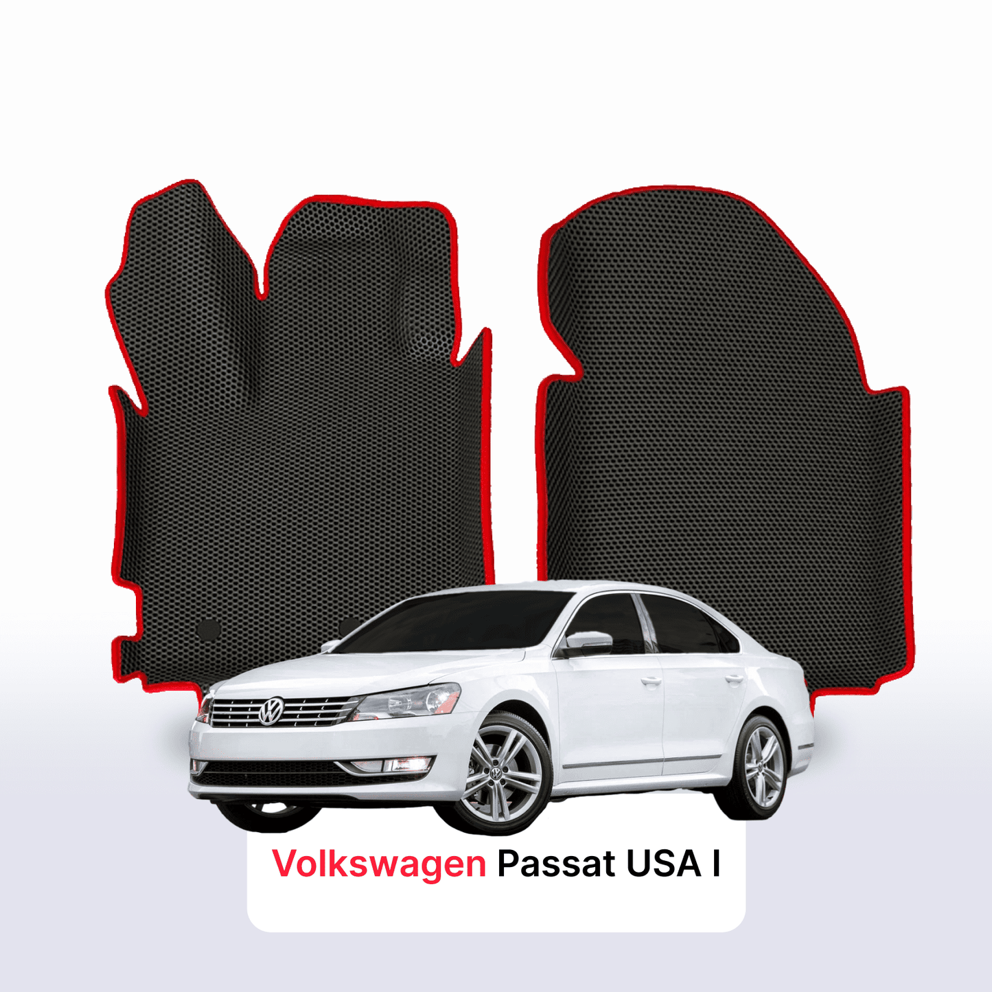 Autokoberce EVAMATS pro Volkswagen Passat USA I gen 2011-2019 rok SEDAN