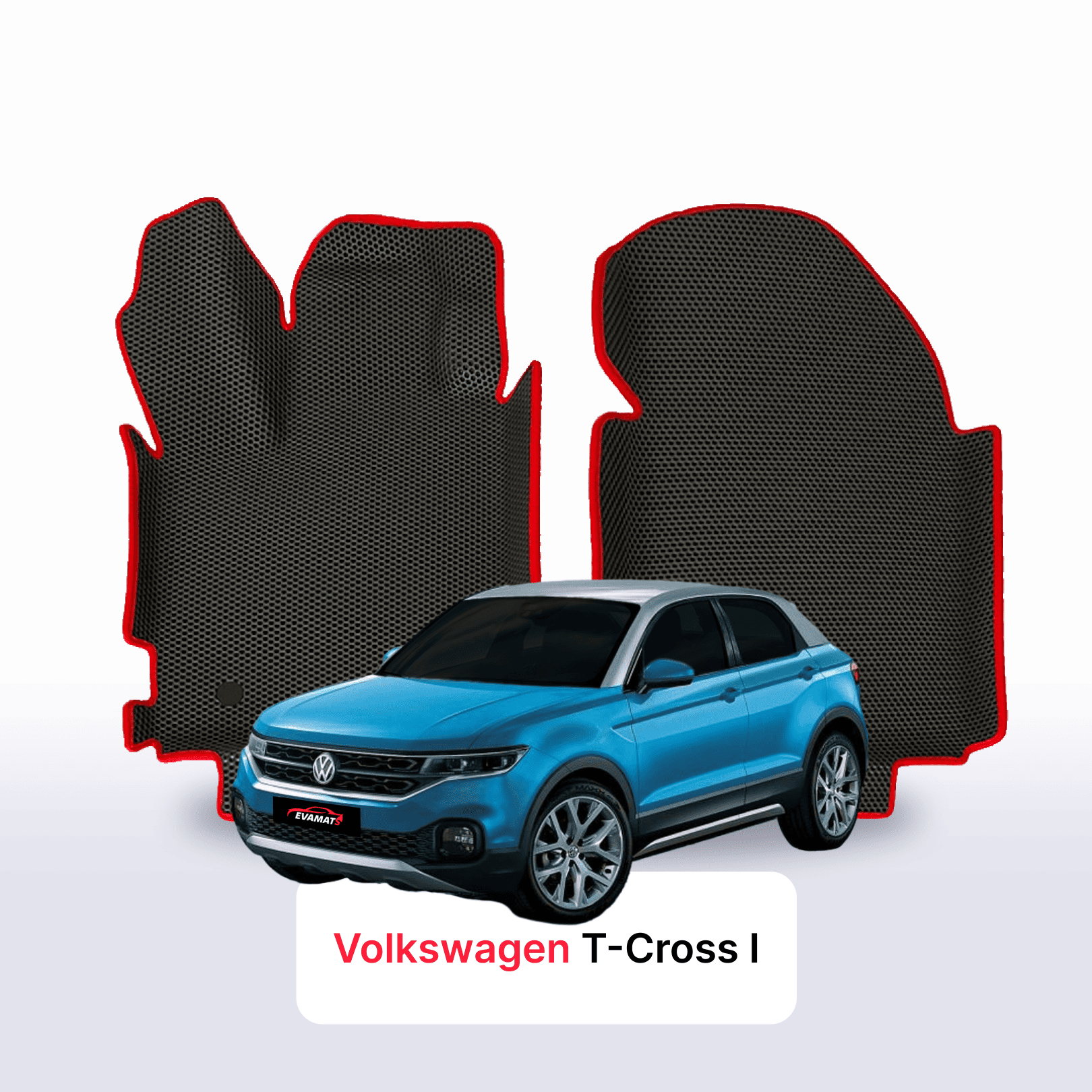 Autokoberce EVAMATS pro SUV Volkswagen T-Cross I gen 2018-2025 Autokoberce EVAMATS pro SUV Volkswagen T-Cross I gen 2018-2025